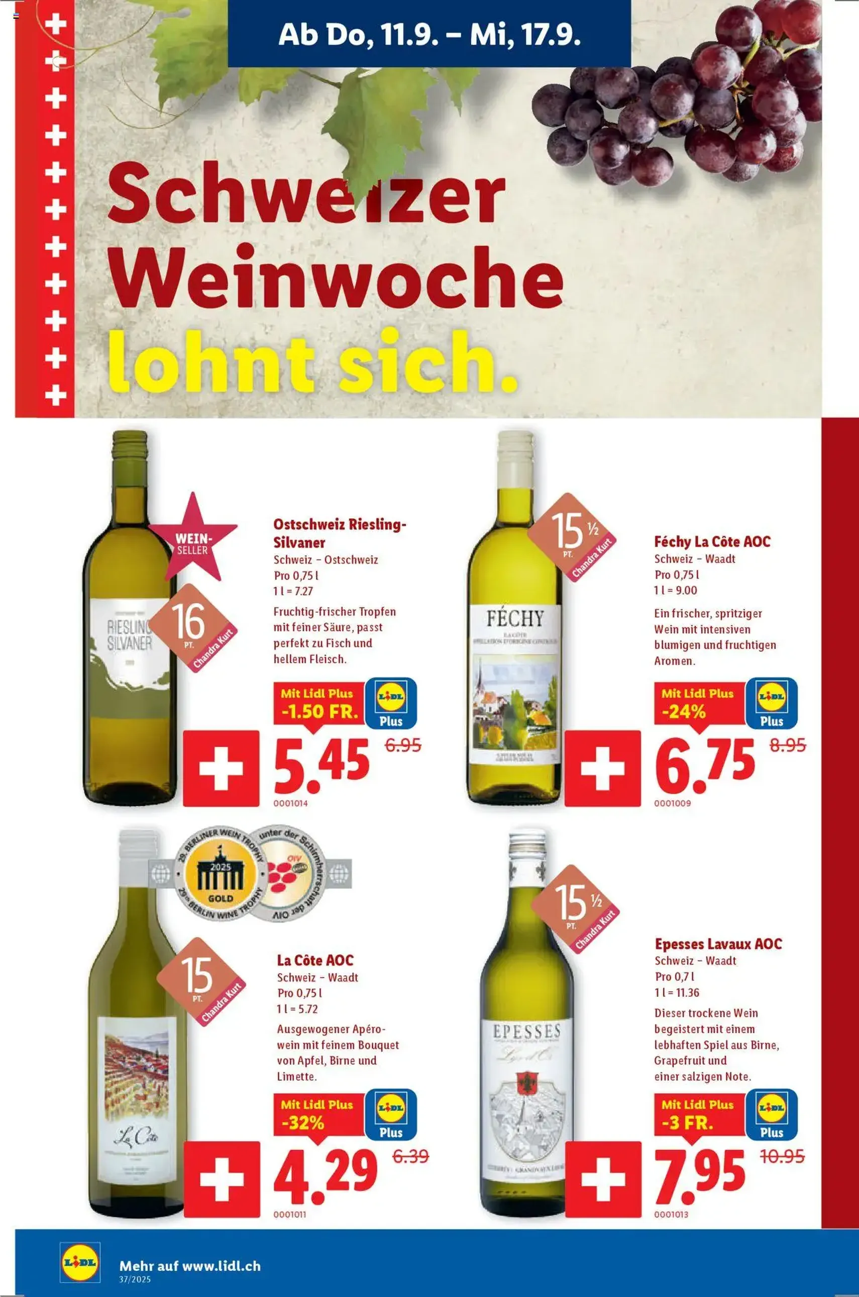 Lidl Aktionen - Gültiger Prospekt ab 11.09.2025, Seite 16 von insgesamt 40 Lidl Aktionen - Gültiger Prospekt ab 11.09.2025, Seite 16 von insgesamt 40