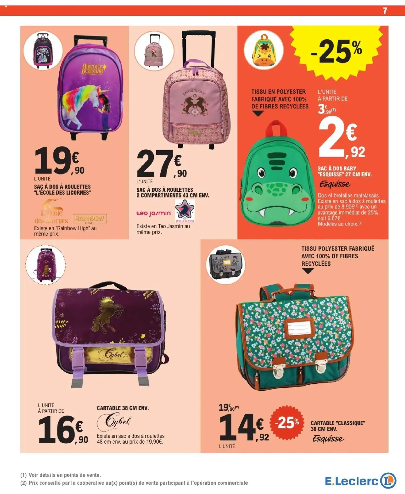 E.Leclerc catalogue - brochure valable à partir du 07/07/2026, page 7 sur 56