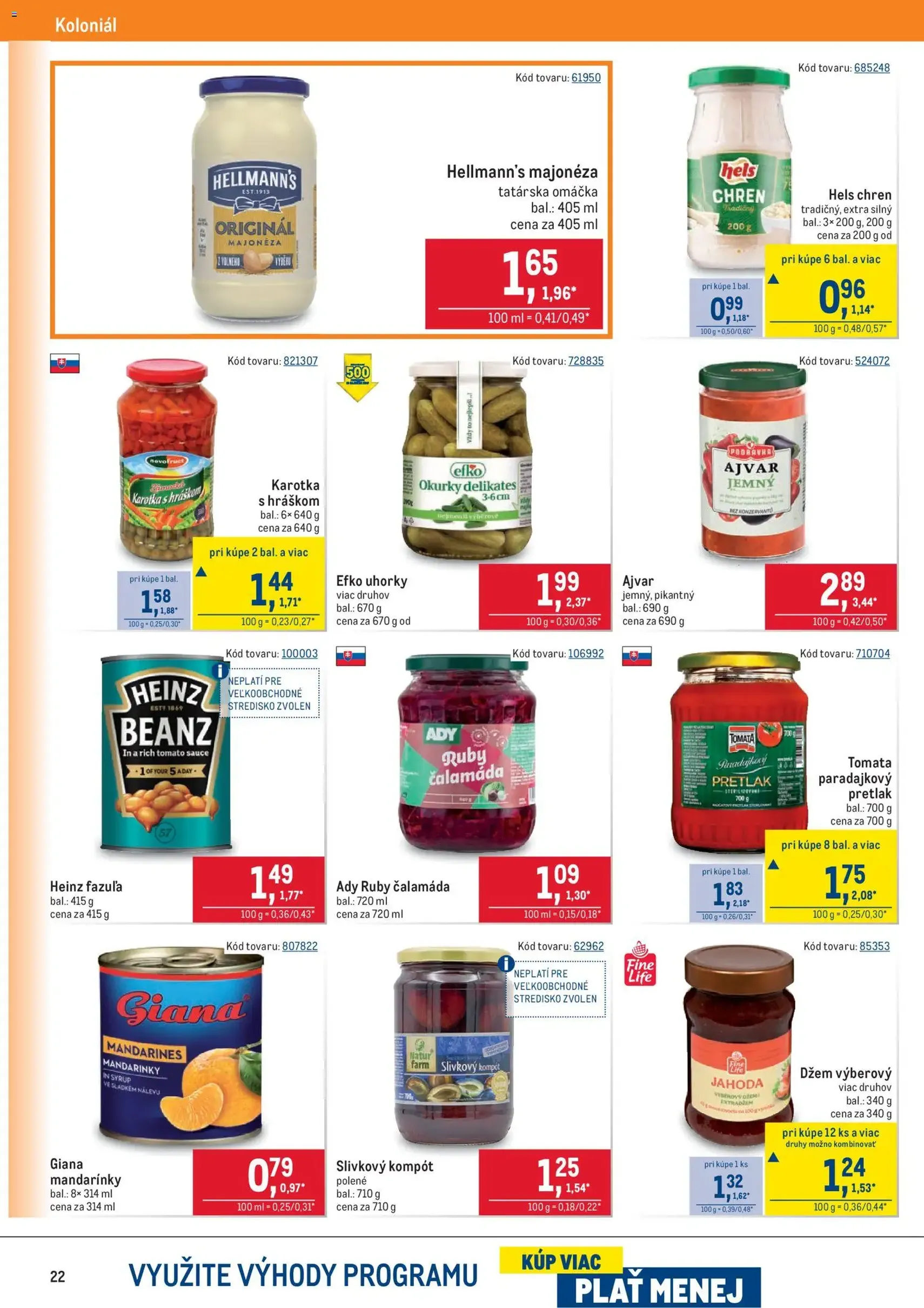 Metro leták - platný leták od 25.03.2026 strana 22 z 40