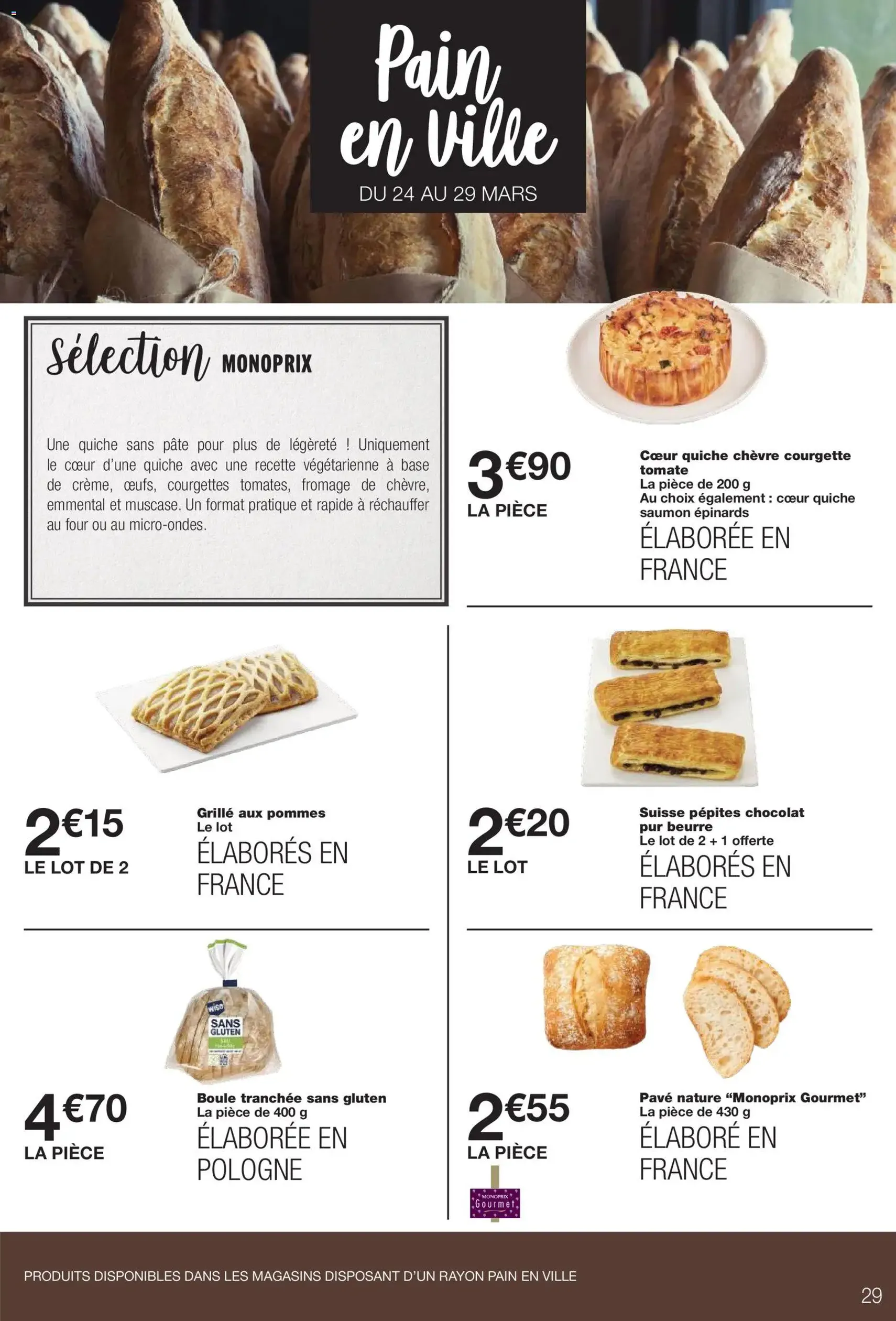 Monoprix catalogue - brochure valable à partir du 24/03/2026, page 29 sur 66