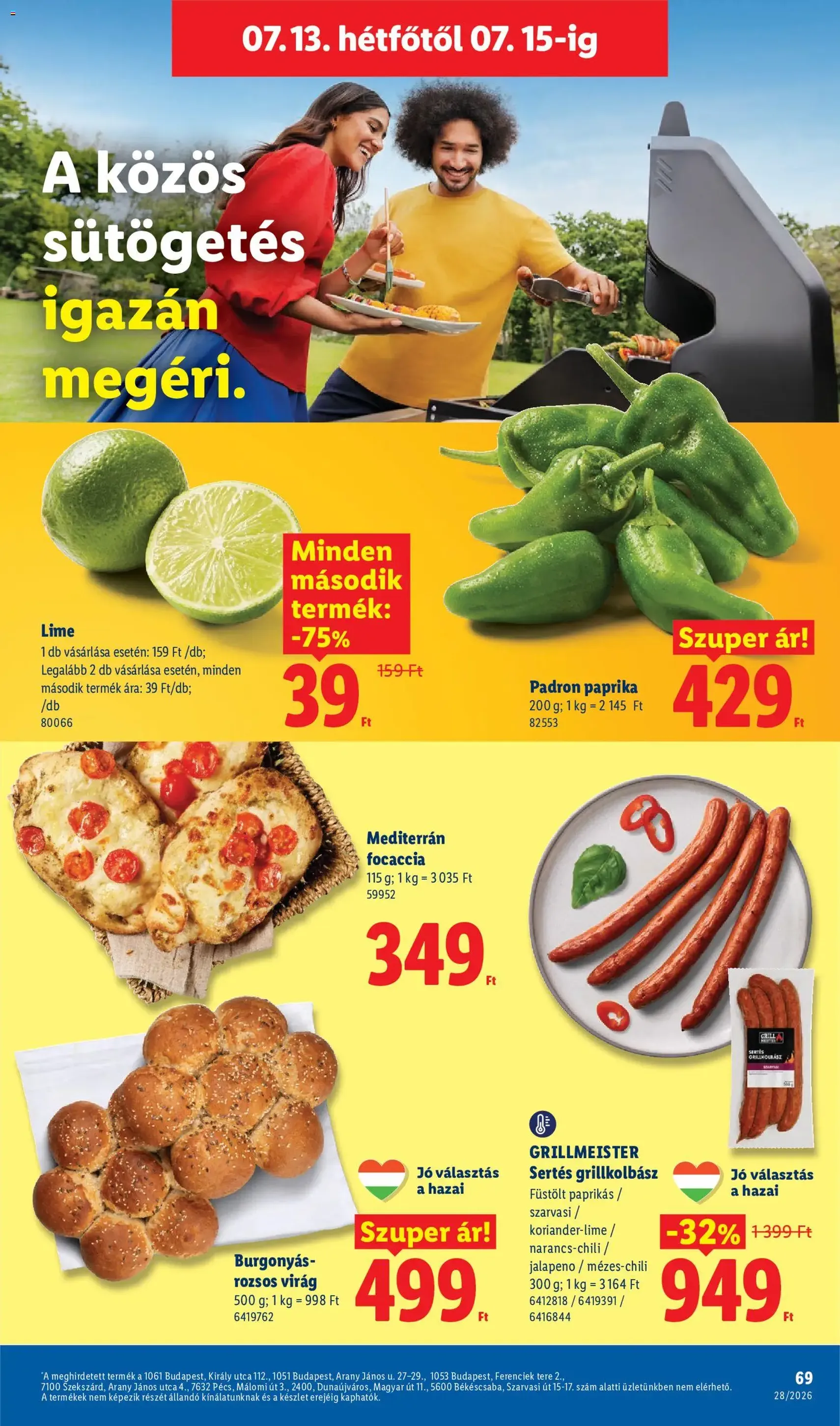 Lidl akciós újság - 2026.07.09. érvényes szórólap 69 oldal 80 oldalból