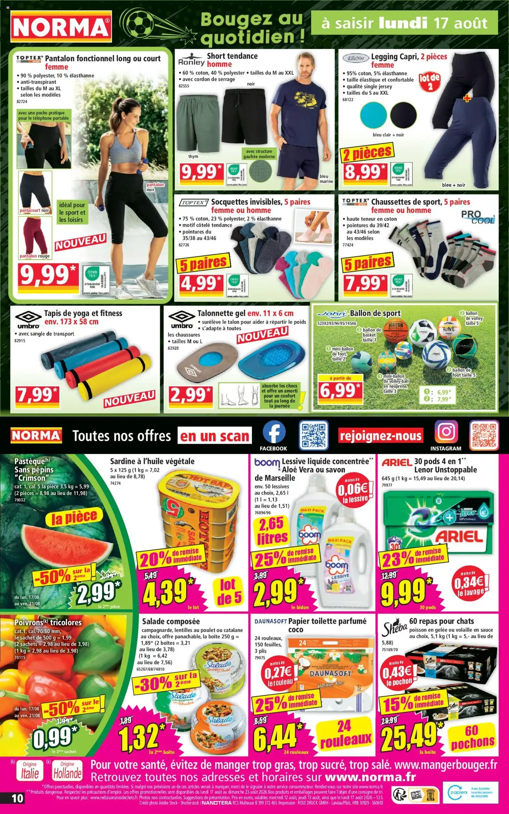 Norma catalogue - brochure valable à partir du 12/08/2026, page 10 sur 12