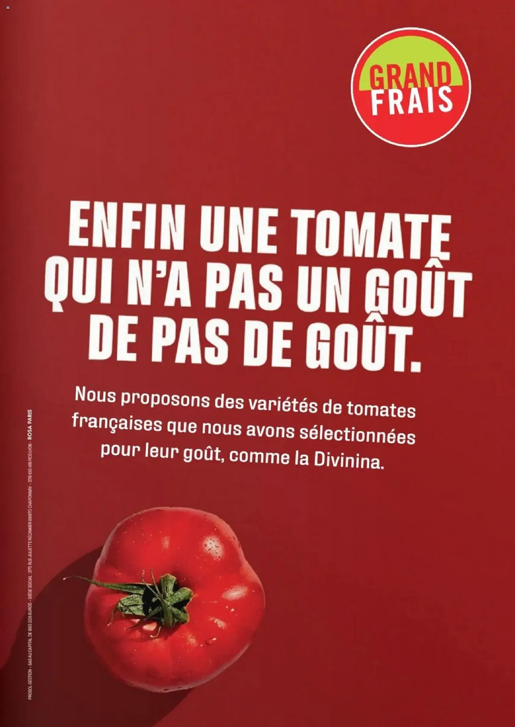 Grand Frais - Eté 2026 - brochure valable à partir du 30/09/2026, page 5 sur 68