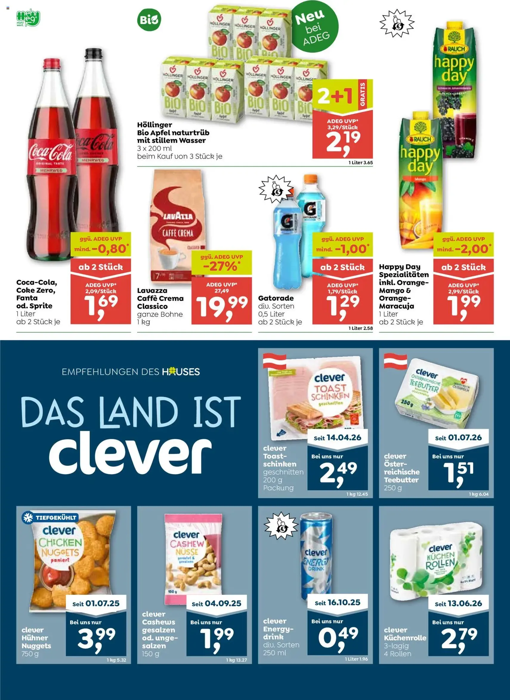 ADEG Flugblatt - Gültiger Prospekt ab 30.07.2026, Seite 6 von insgesamt 8