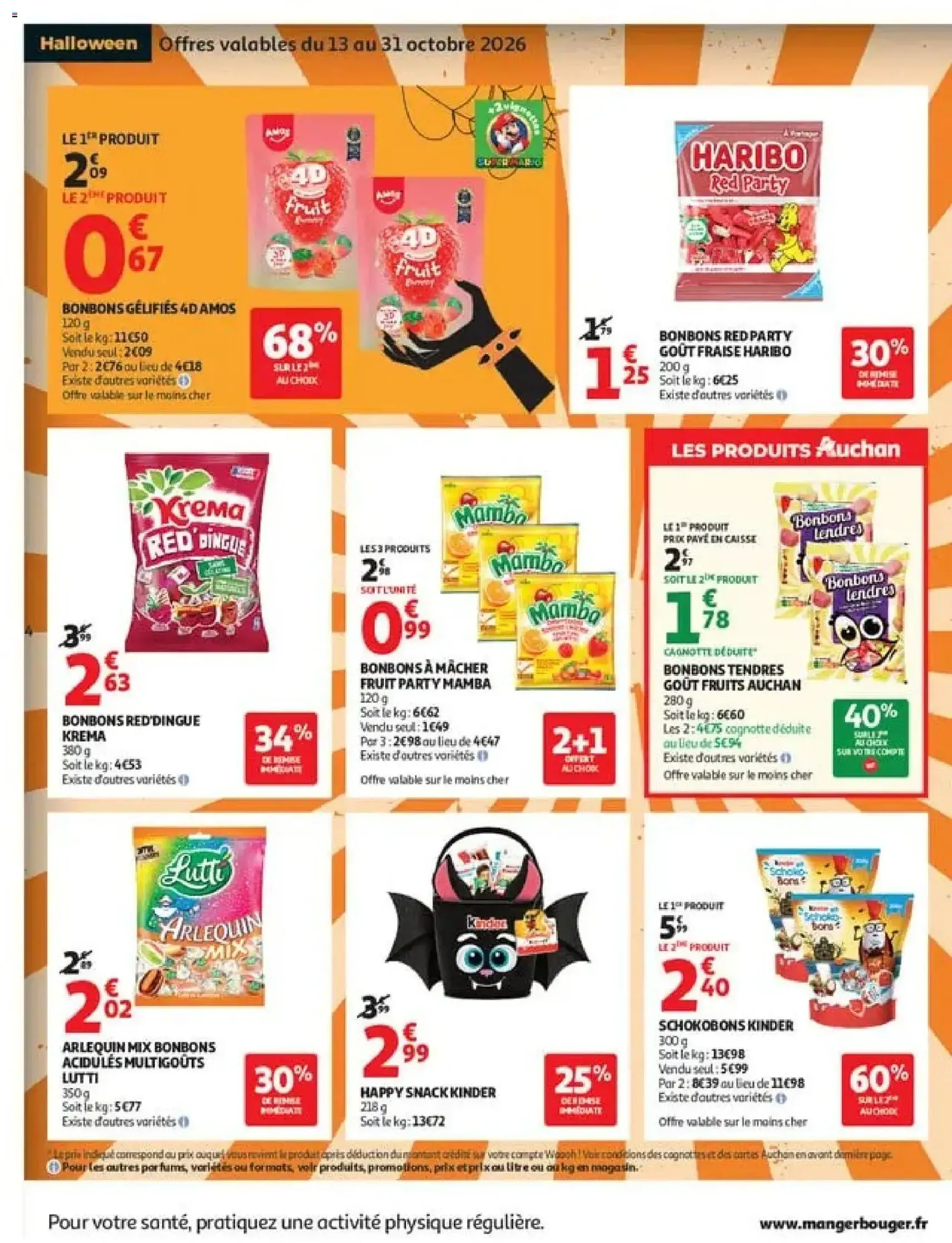Auchan catalogue - brochure valable à partir du 13/10/2026, page 4 sur 68