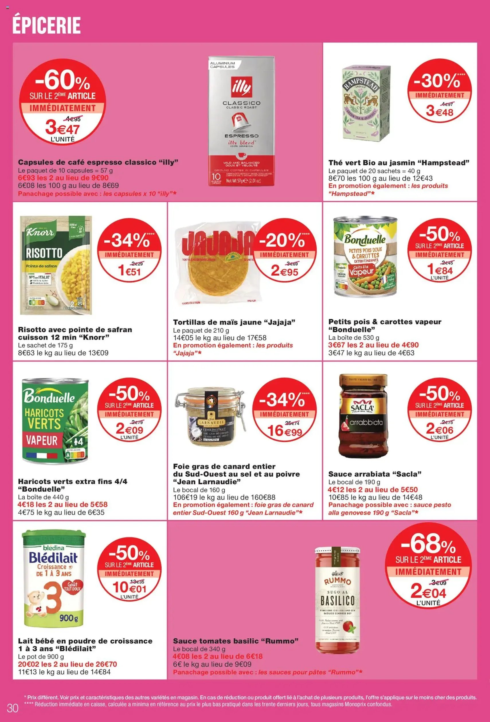 Monoprix catalogue - brochure valable à partir du 28/07/2026, page 30 sur 52