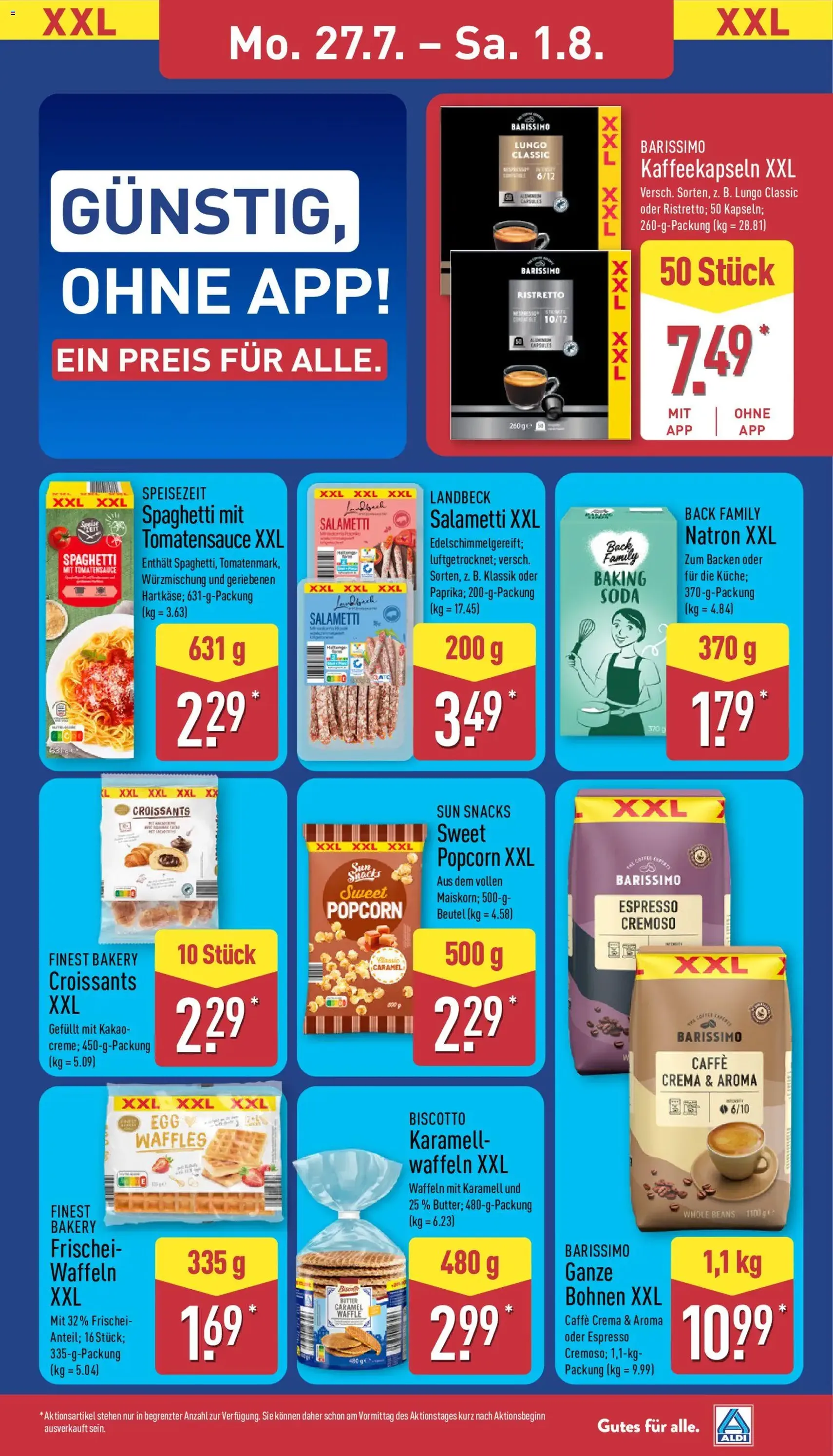 Aldi Prospekt - Gültiger Prospekt ab 27.07.2026, Seite 15 von insgesamt 48