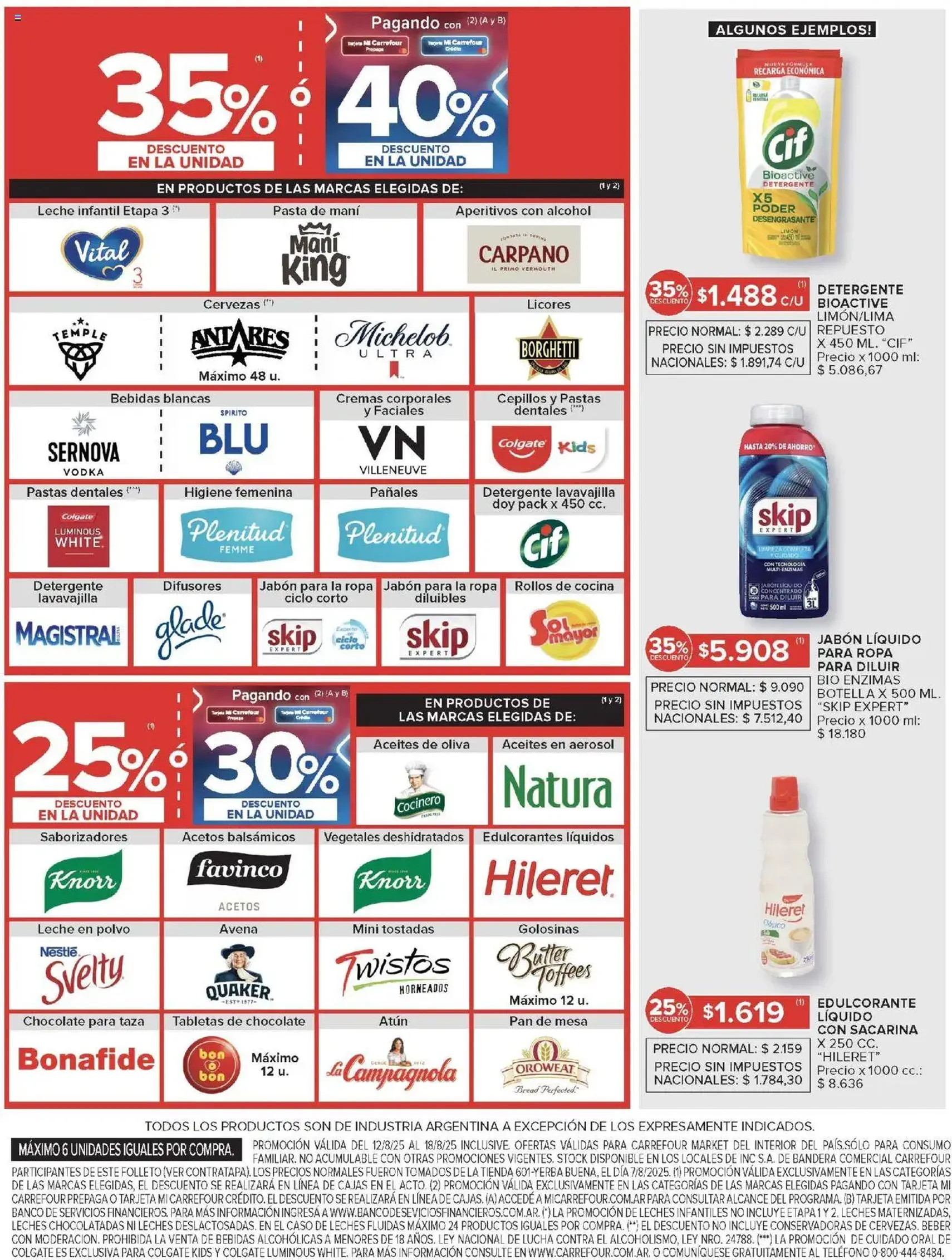 Carrefour Market catálogo - folleto válido desde 12/08/2025 página 8 de 21 Carrefour Market catálogo - folleto válido desde 12/08/2025 página 8 de 21