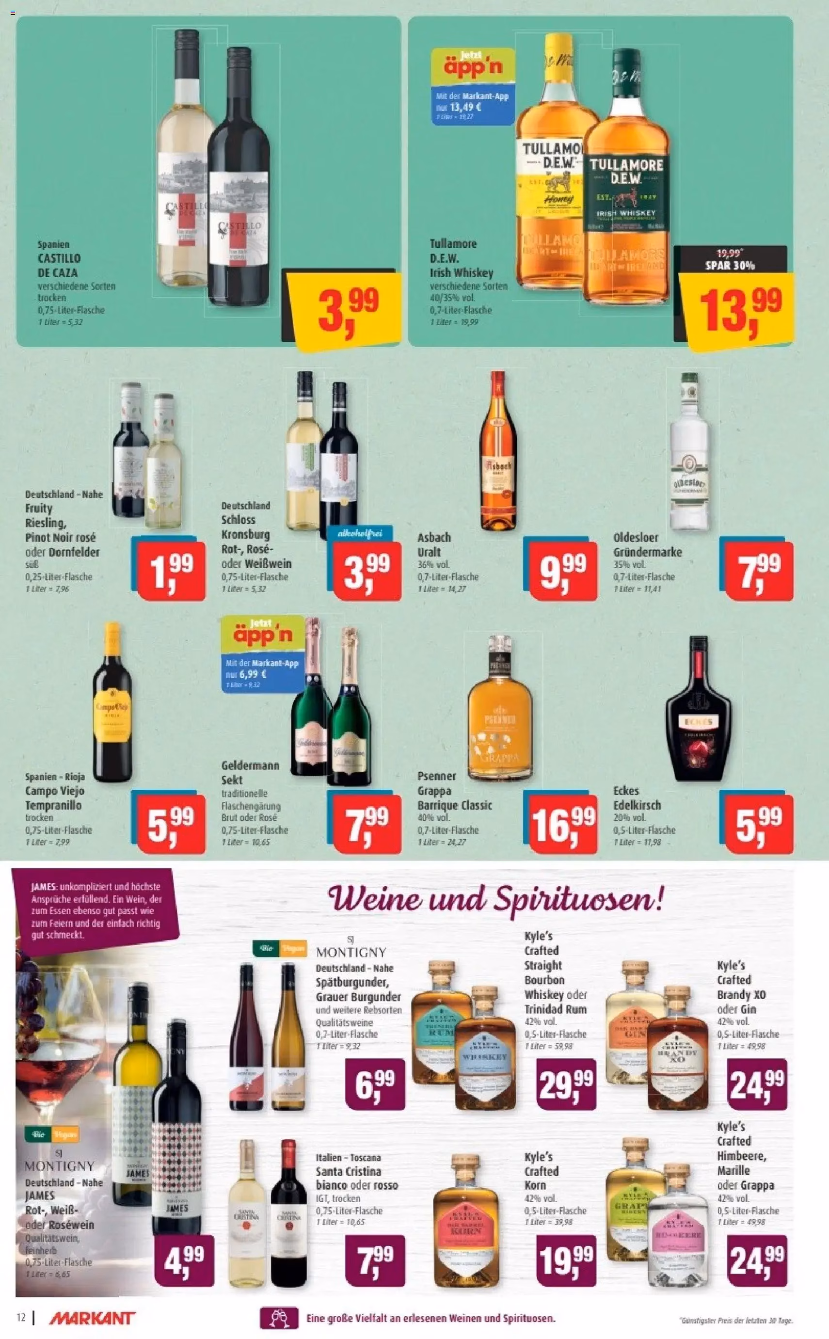 Markant Prospekt - Gültiger Prospekt ab 03.11.2025, Seite 12 von insgesamt 14 Markant Prospekt - Gültiger Prospekt ab 03.11.2025, Seite 12 von insgesamt 14