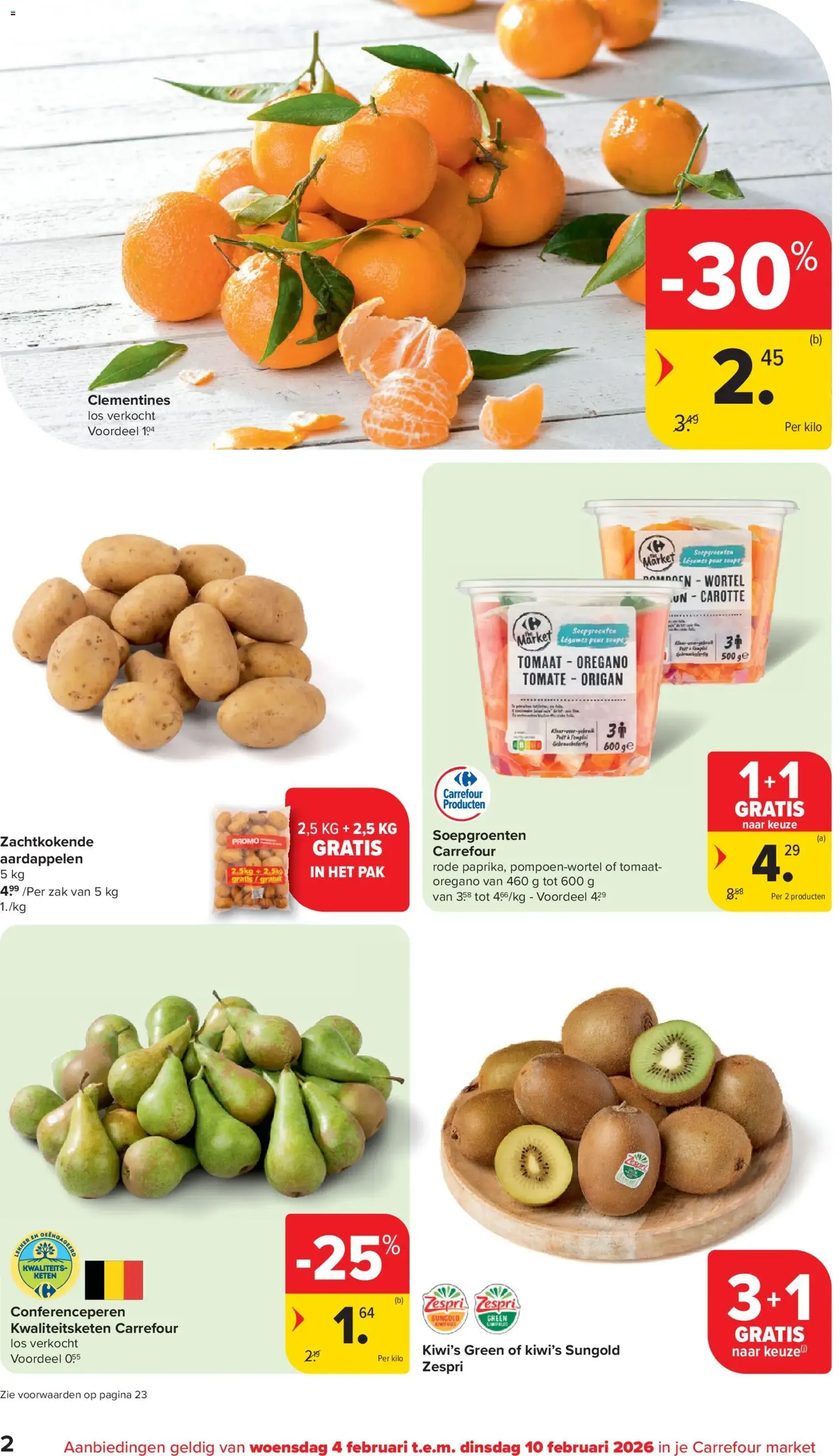Carrefour market folder week 6 - geldige folder vanaf 04/02/2026 pagina 2 van 24