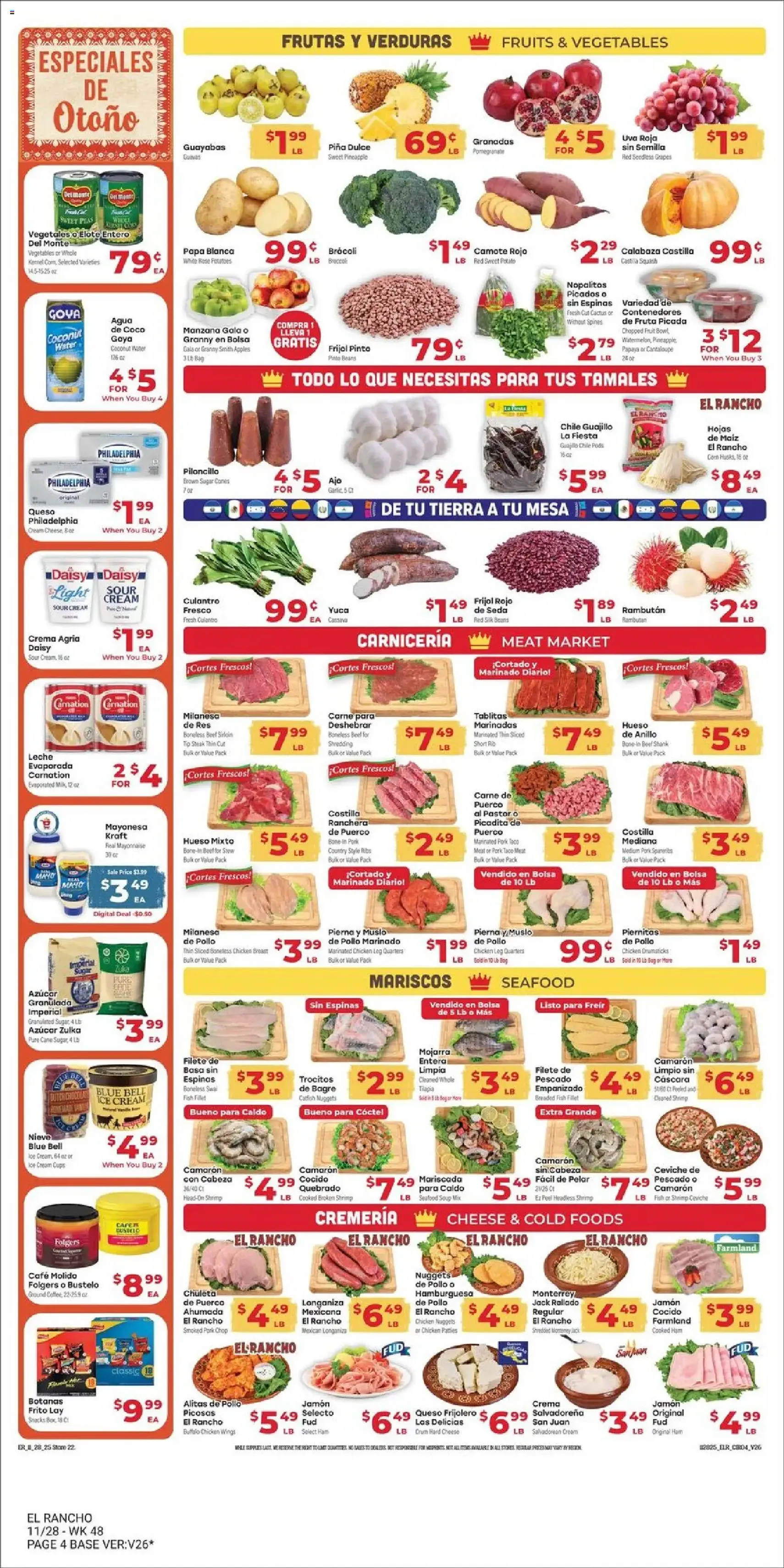 El Rancho Weekly Ad - valid flyer from 11/28/2025, page 4 of 4