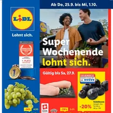 Lidl Aktionen - Prospekt Vorschau gültig ab 25.09.2025