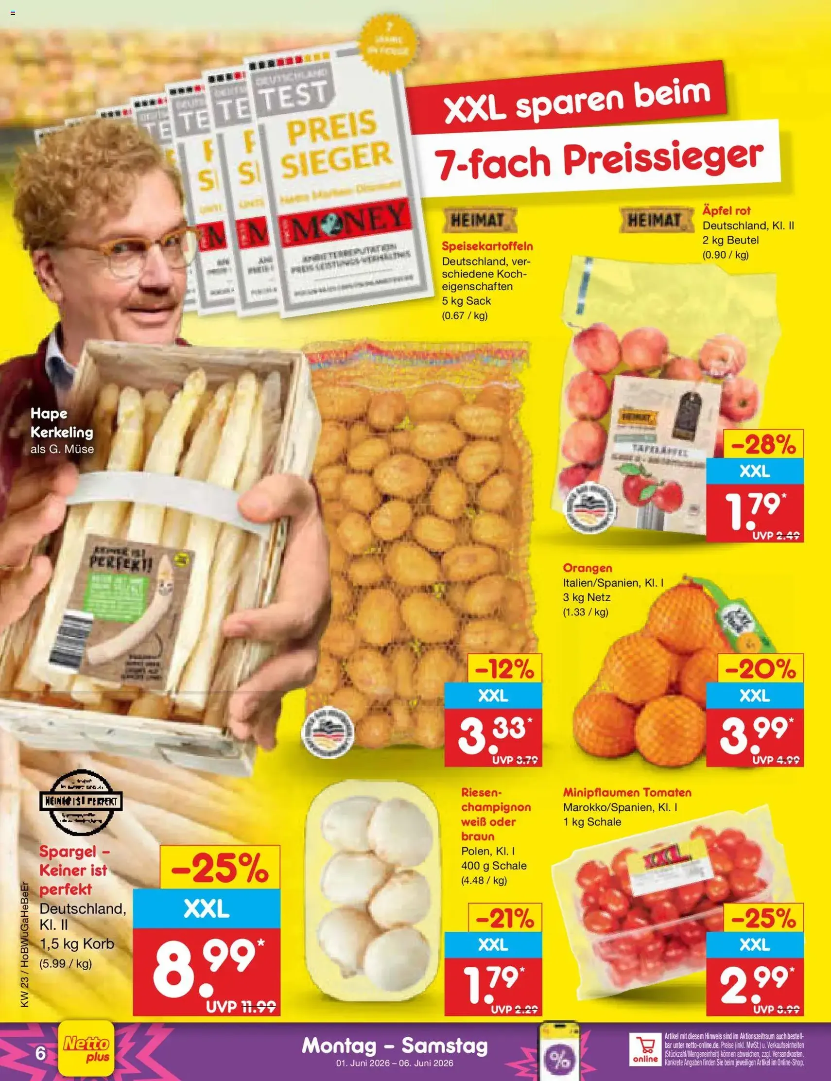 Netto Marken-Discount Prospekt - Gültiger Prospekt ab 01.06.2026, Seite 6 von insgesamt 66