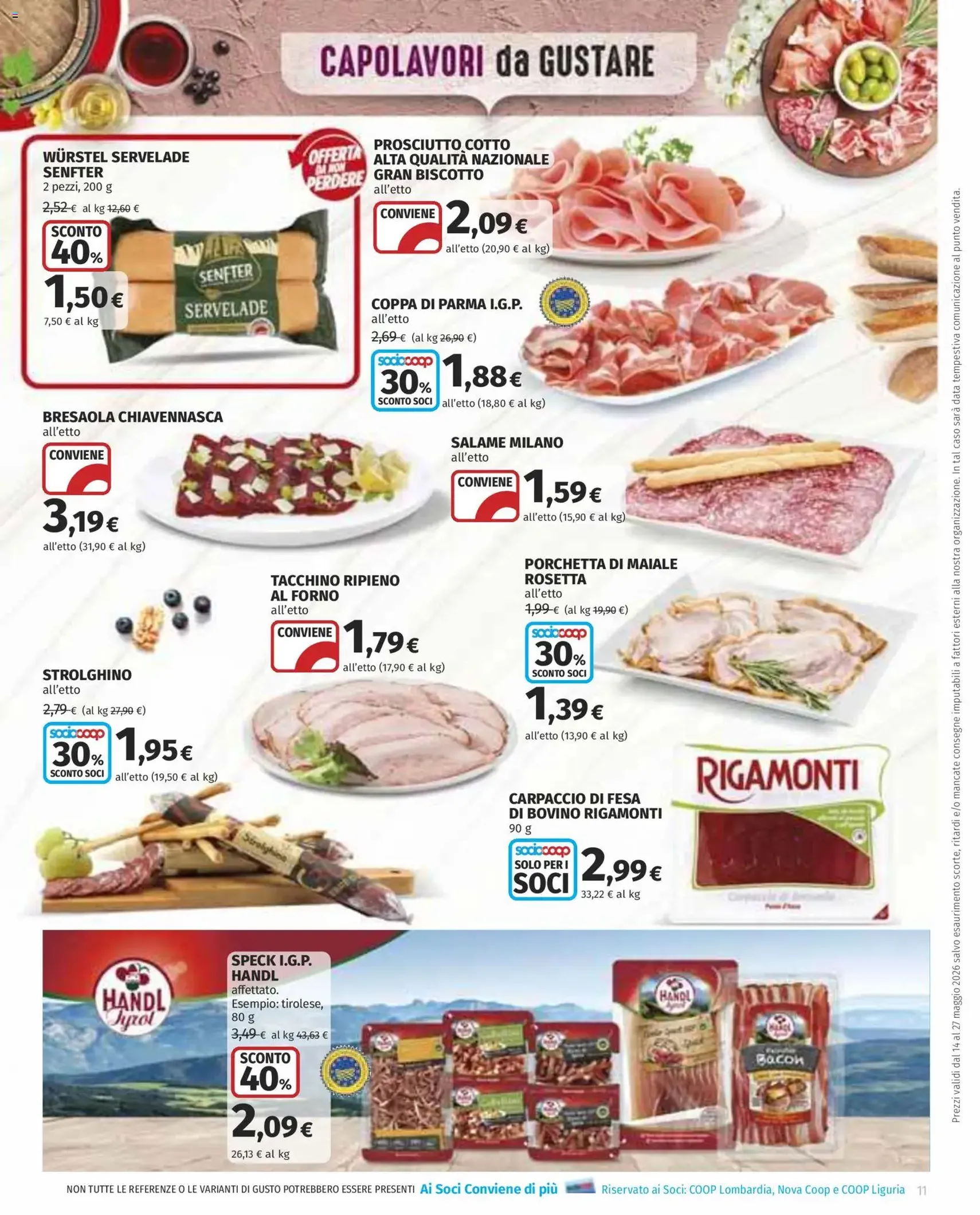 COOP volantino Offerte Top Milano - volantino valido dal 14/05/2026 pagina 11 di 25