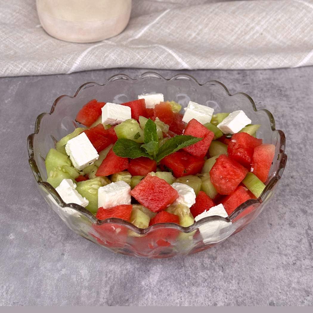 Insalata di melone e cetriolo