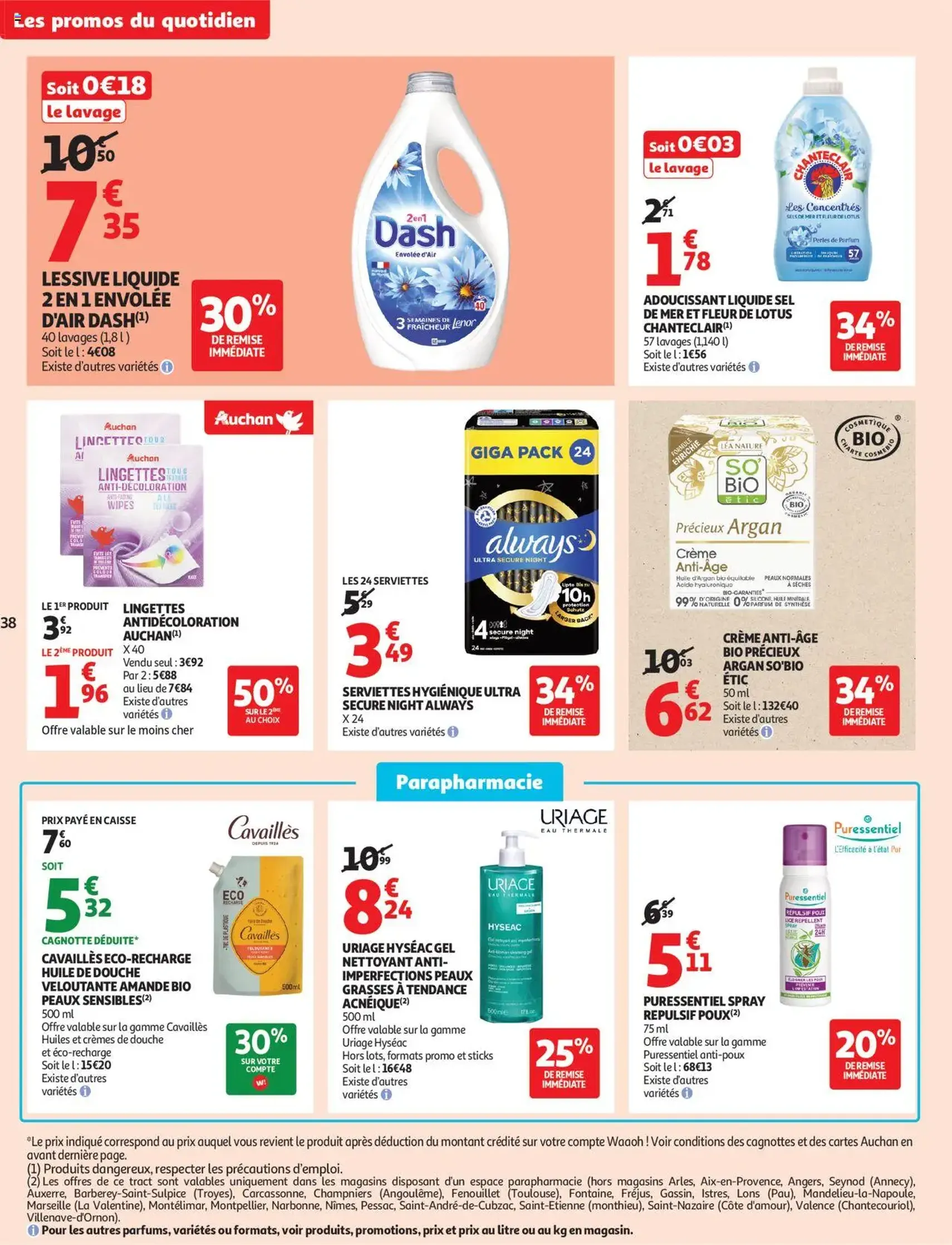 Auchan prospectus - brochure valable à partir du 26/08/2025, page 38 sur 54 Auchan prospectus - brochure valable à partir du 26/08/2025, page 38 sur 54