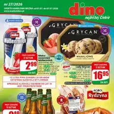 Dino gazetka - podgląd gazetki ważnej od 01.07.2026
