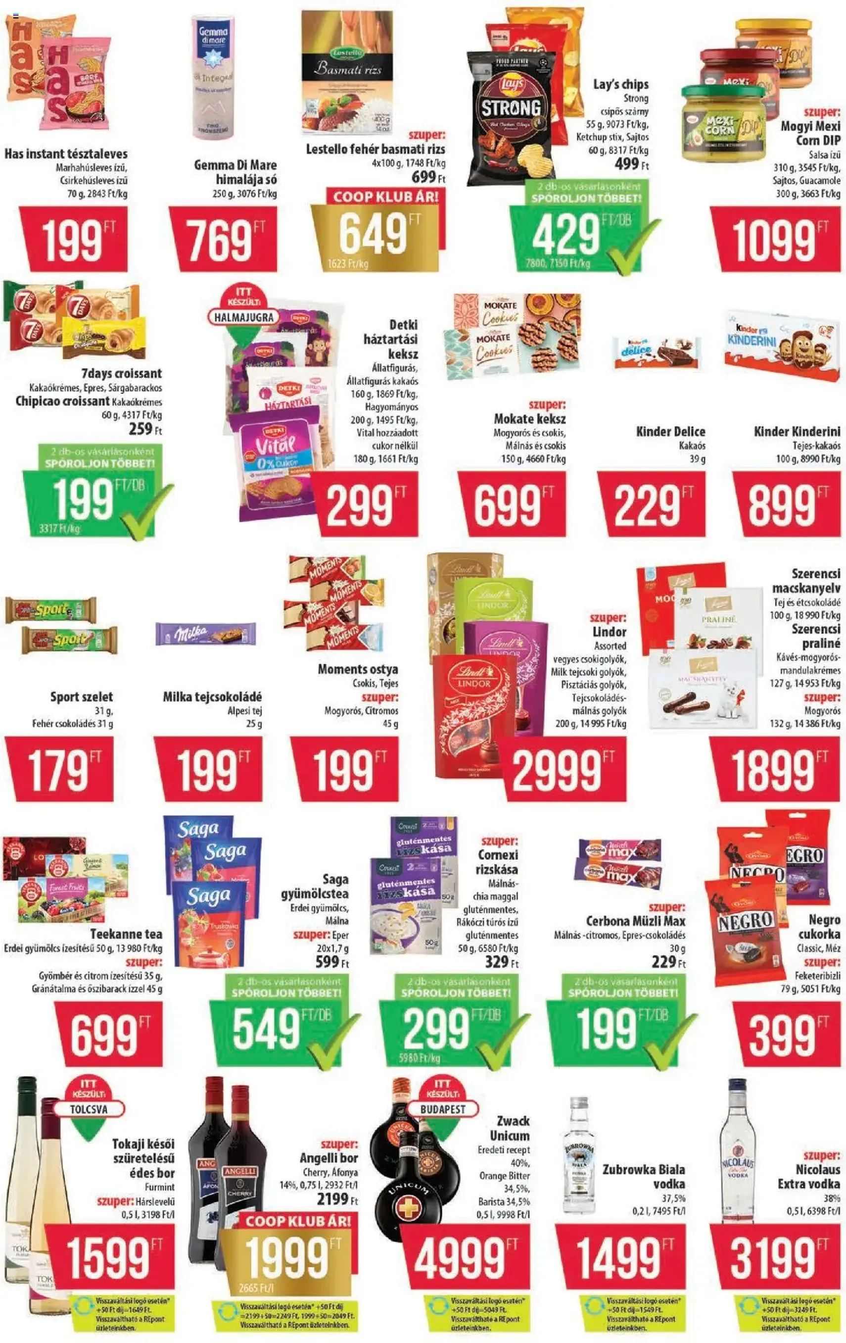 COOP Akciós újság - 2025.10.09. érvényes szórólap 6 oldal 8 oldalból