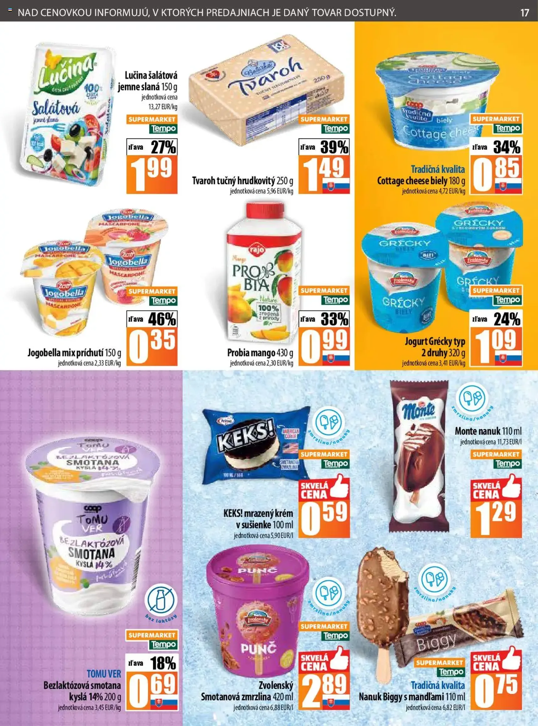 COOP Jednota leták - platný leták od 21.08.2025 strana 17 z 28