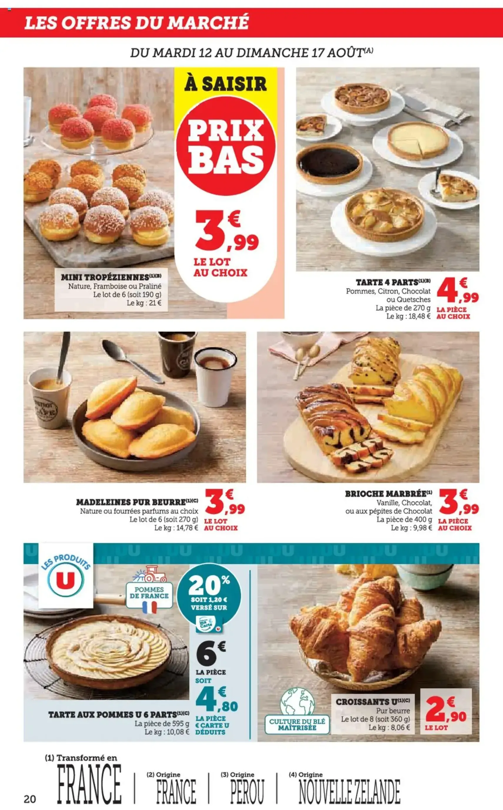 Super U catalogue - brochure valable à partir du 12/08/2025, page 20 sur 24 Super U catalogue - brochure valable à partir du 12/08/2025, page 20 sur 24