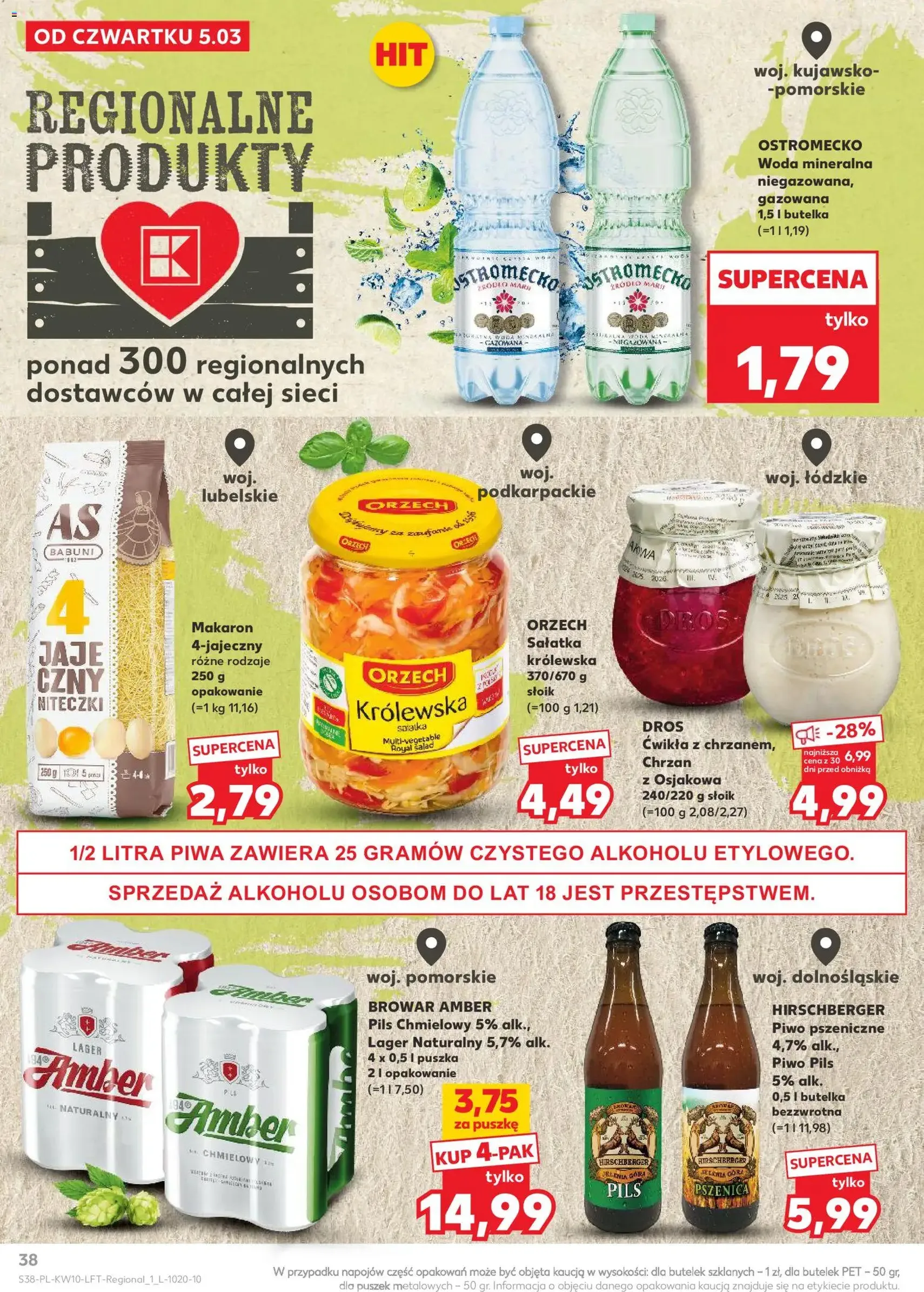 Kaufland gazetka - ważny gazetka od 05.03.2026 strona 38 z 58