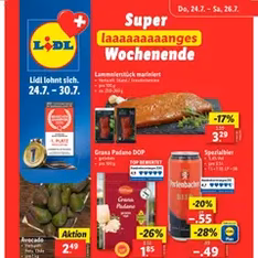 Lidl Aktionen - Prospekt Vorschau gültig ab 24.07.2025