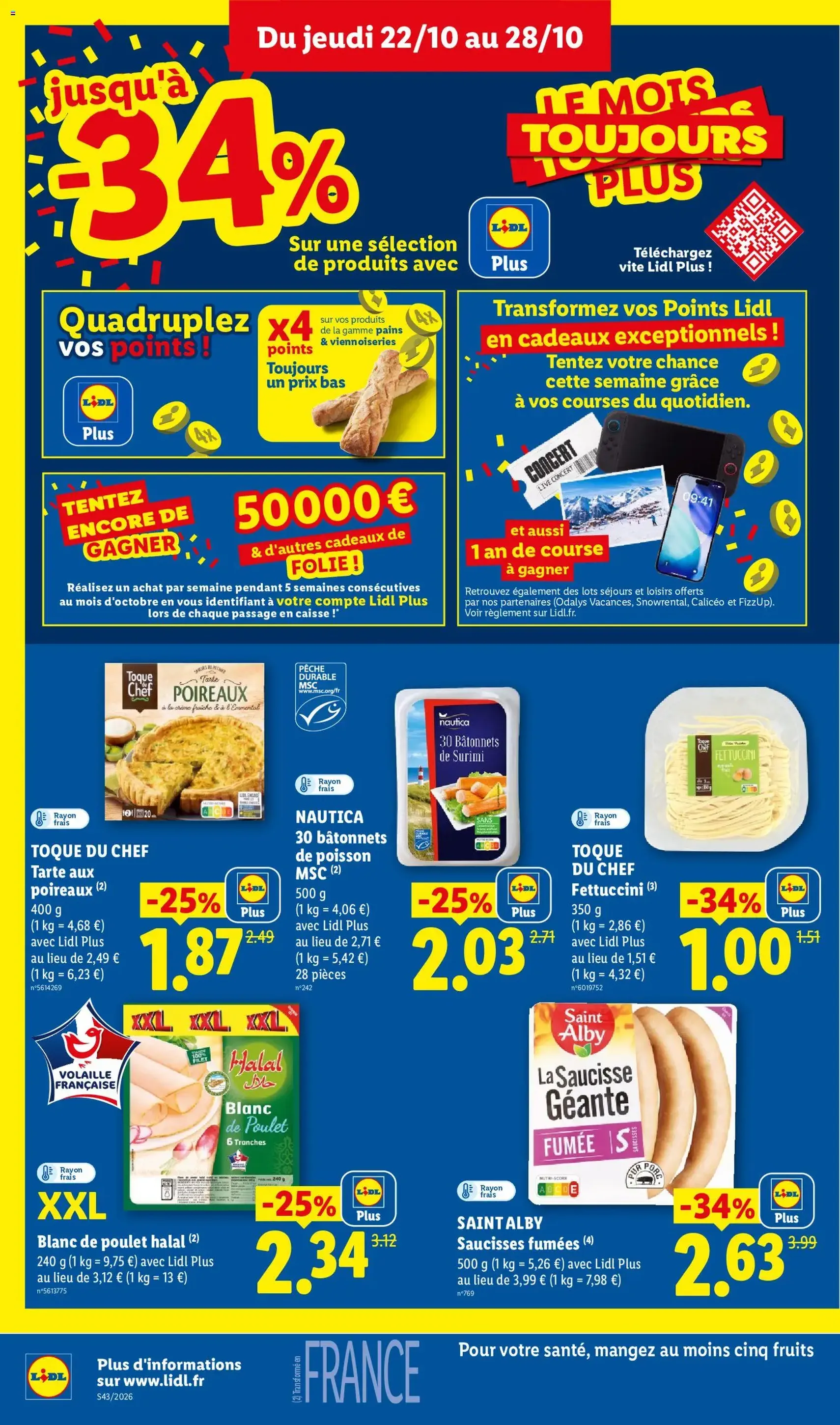 LIDL catalogue - brochure valable à partir du 22/10/2026, page 16 sur 66