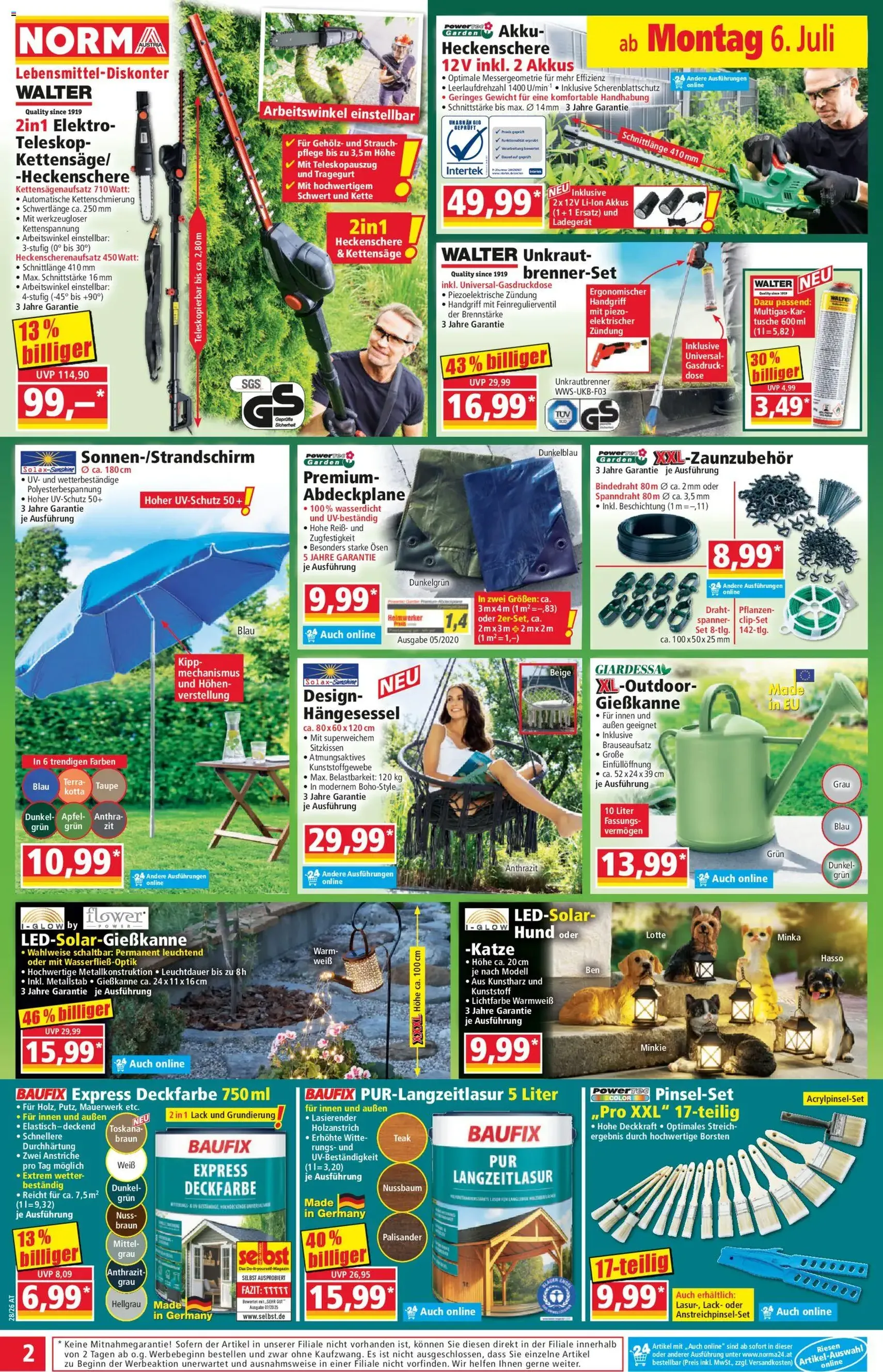 Norma Flugblatt - Gültiger Prospekt ab 06.07.2026, Seite 2 von insgesamt 19