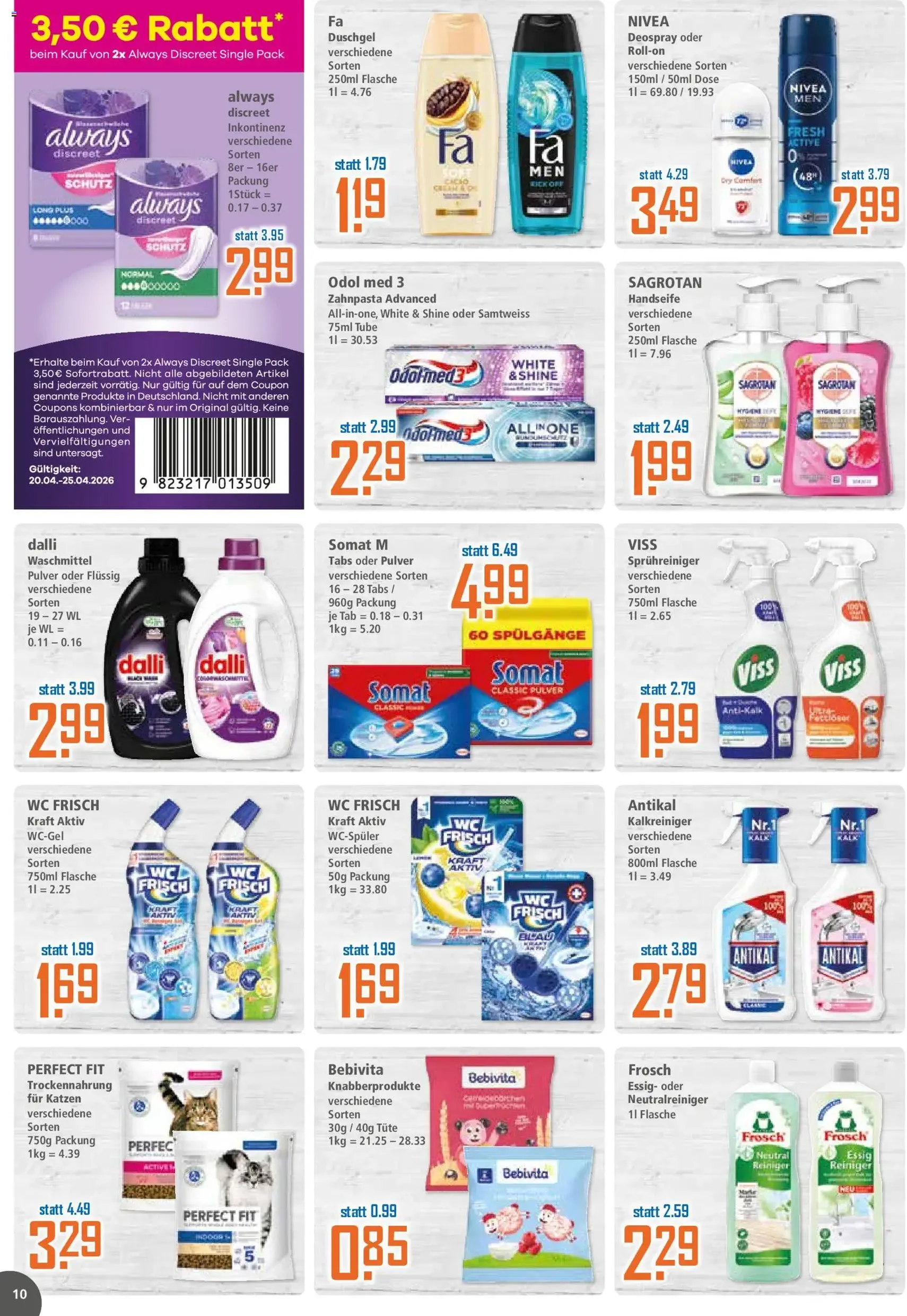 Klaas & Kock Prospekt - Gültiger Prospekt ab 20.04.2026, Seite 10 von insgesamt 12