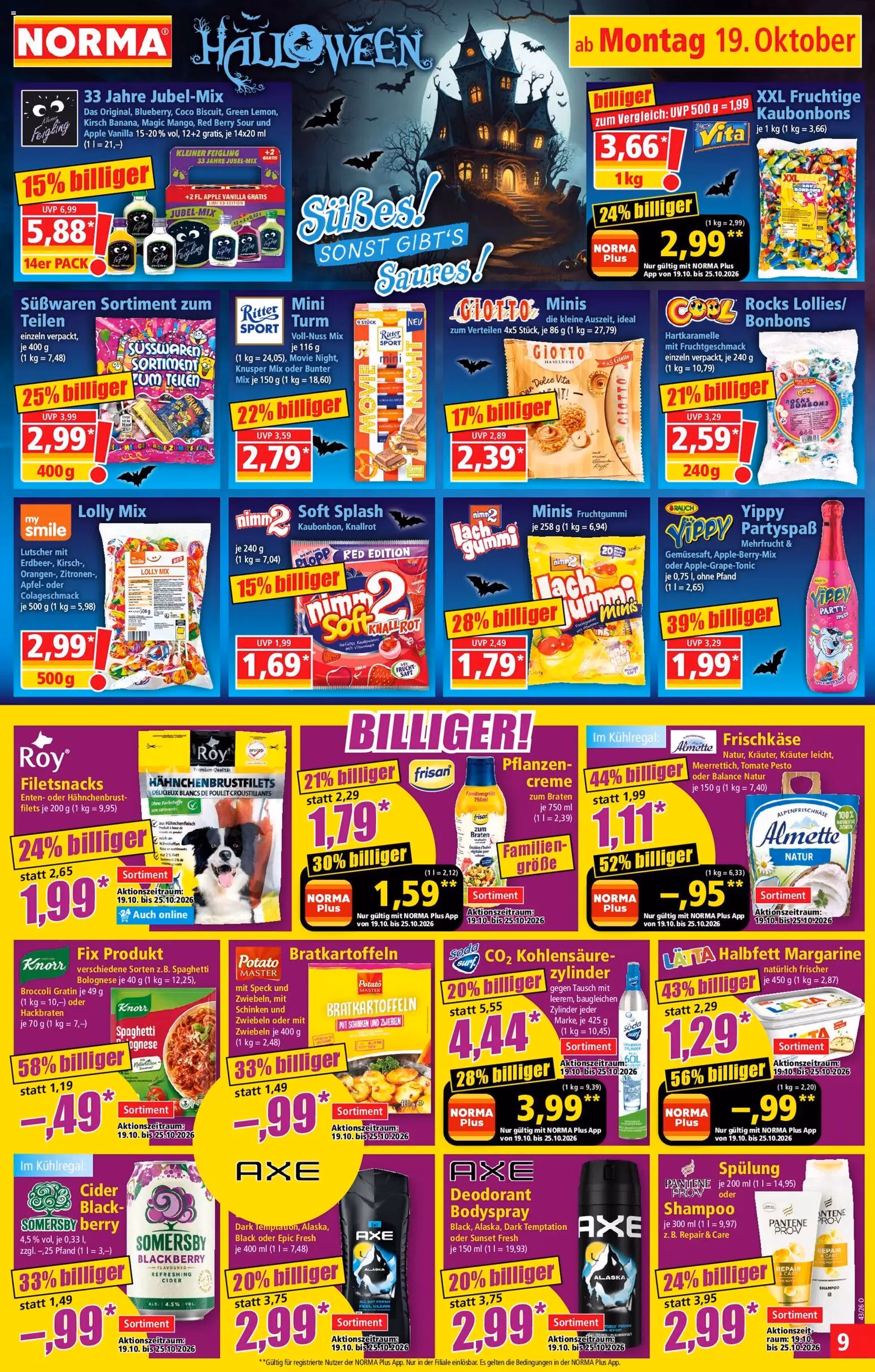 Norma Prospekt - Gültiger Prospekt ab 19.10.2026, Seite 9 von insgesamt 27