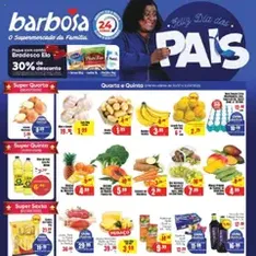 Barbosa Supermercados - Ofertas da semana - pré-visualização do folheto, válido a partir de 30/07/2025