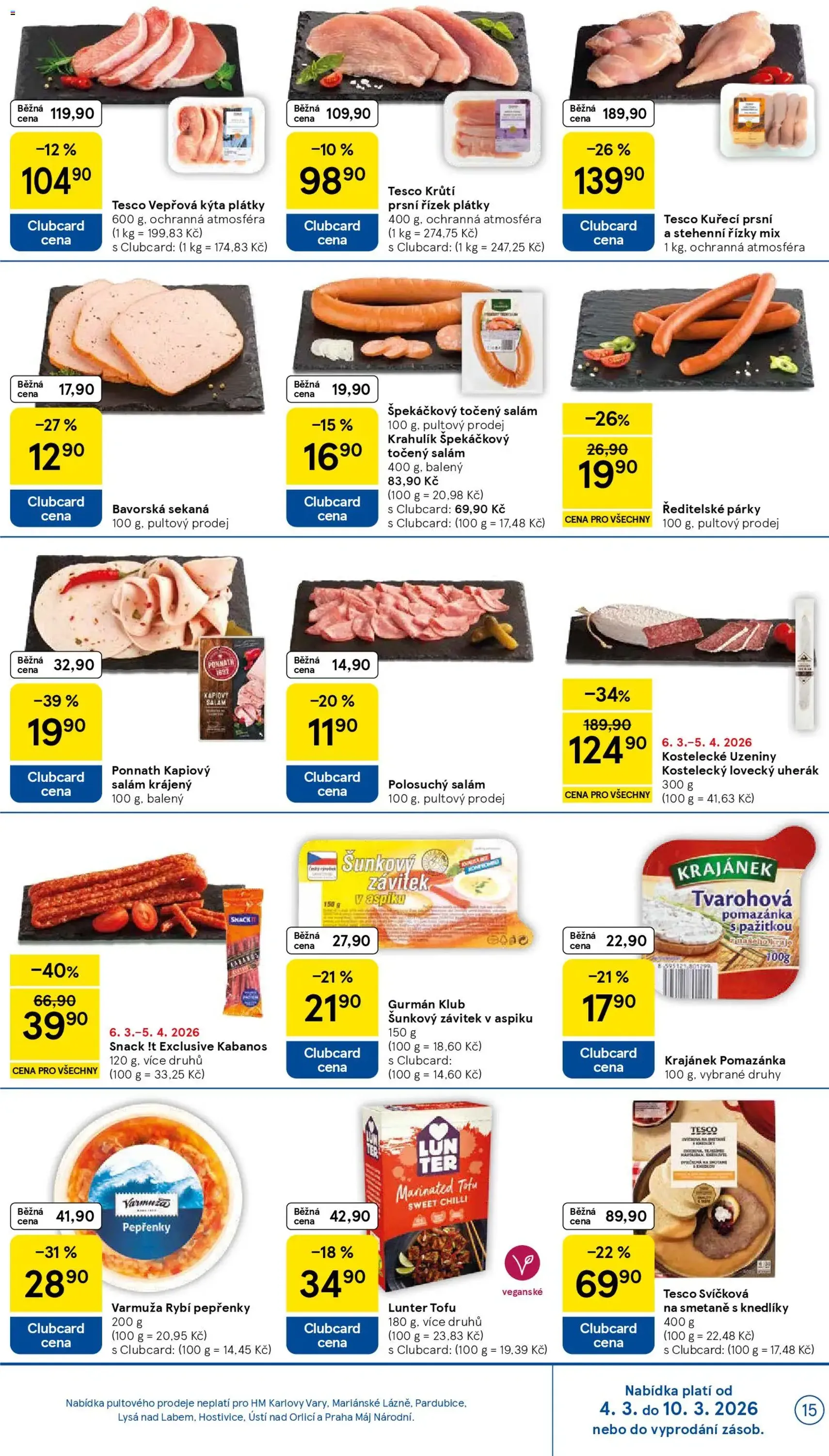 Tesco leták - Hypermarket - platný leták od 04.03.2026 strana 15 z 25