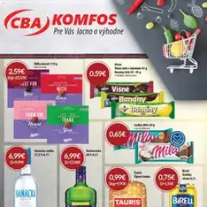CBA Komfos leták - náhľad letáku platný od 07.05.2026