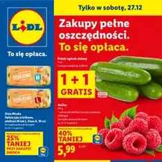 Lidl Gazetka - podgląd gazetki ważnej od 27.12.2025