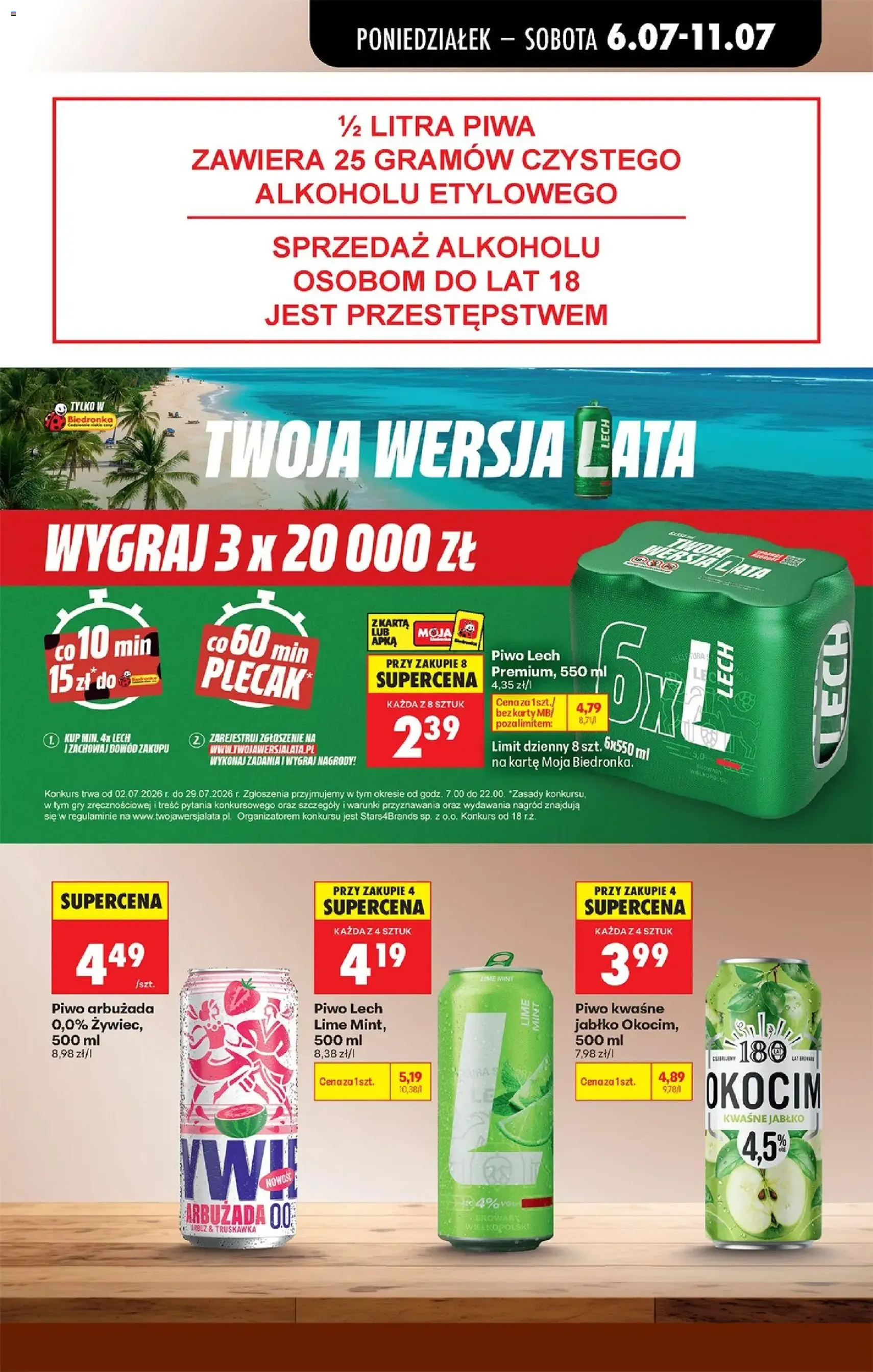 Biedronka gazetka od poniedziałku - ważny gazetka od 06.07.2026 strona 67 z 82
