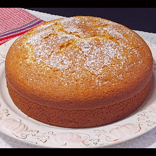 Recipe preview Pumpkin and yoghurt sponge cake