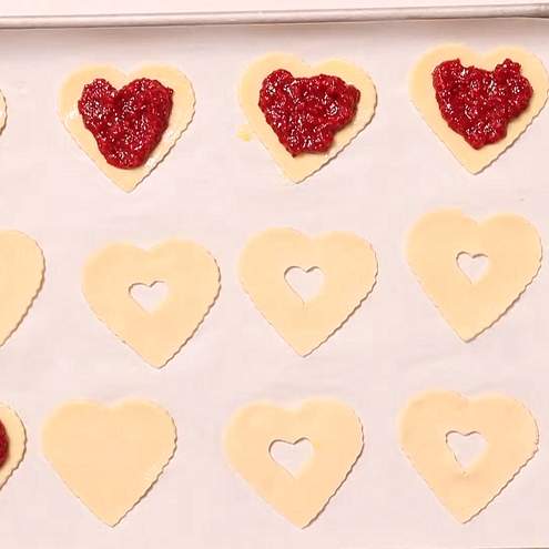 Crostata a forma di cuore - procedimento 1