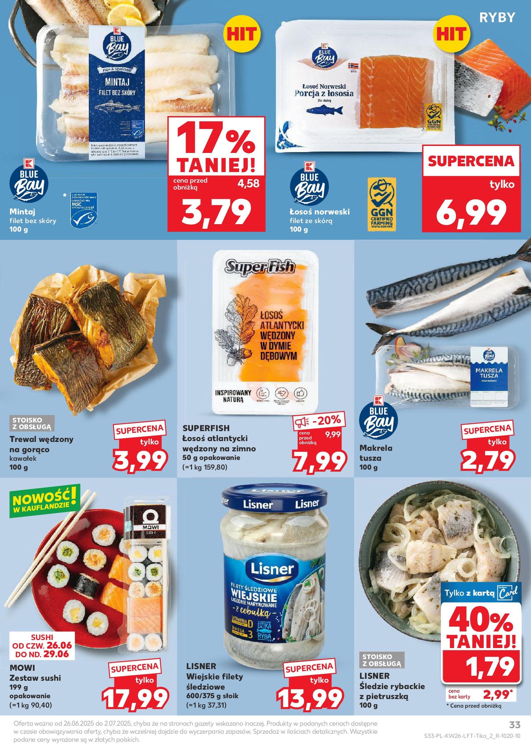 Kaufland gazetka - ważny gazetka od 26.06.2025 strona 33 z 51 Kaufland gazetka - ważny gazetka od 26.06.2025 strona 33 z 51