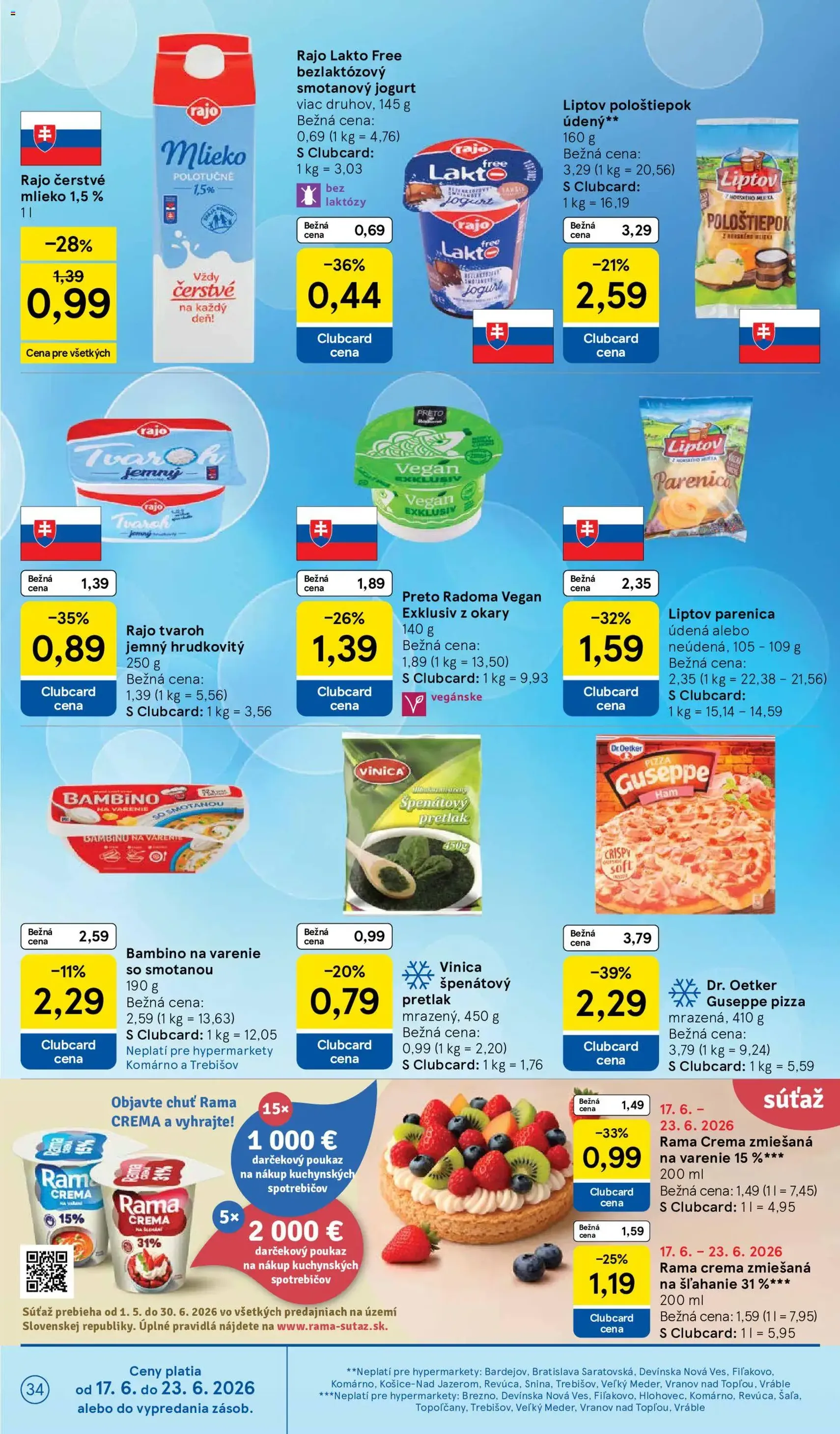 Tesco Hypermarket - leták - platný leták od 17.06.2026 strana 34 z 58