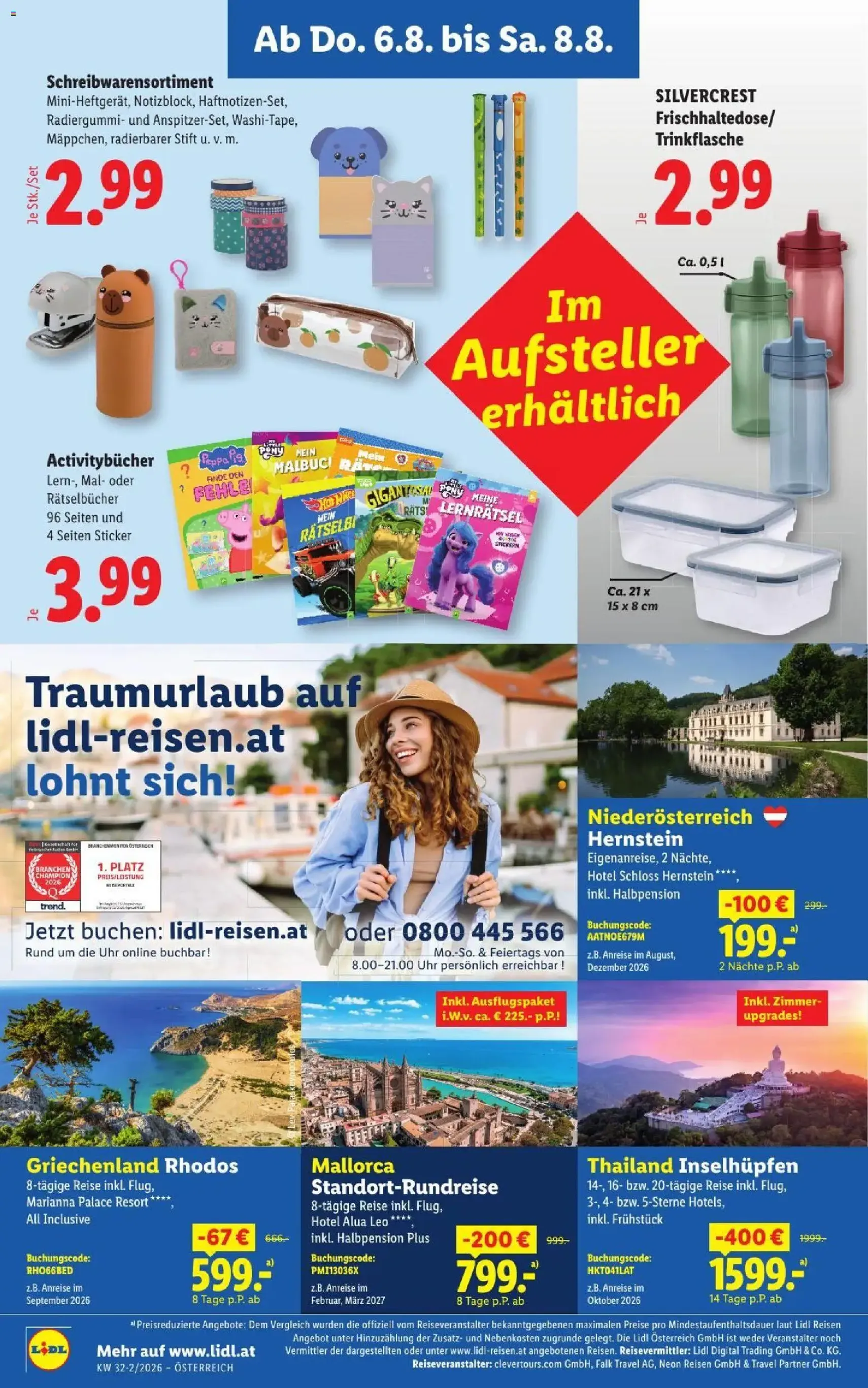 Lidl - Flugblatt - Gültiger Prospekt ab 06.08.2026, Seite 22 von insgesamt 52