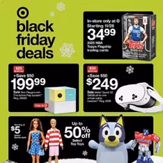 Target Black Friday - Flyer preview valid from 11/23/2025