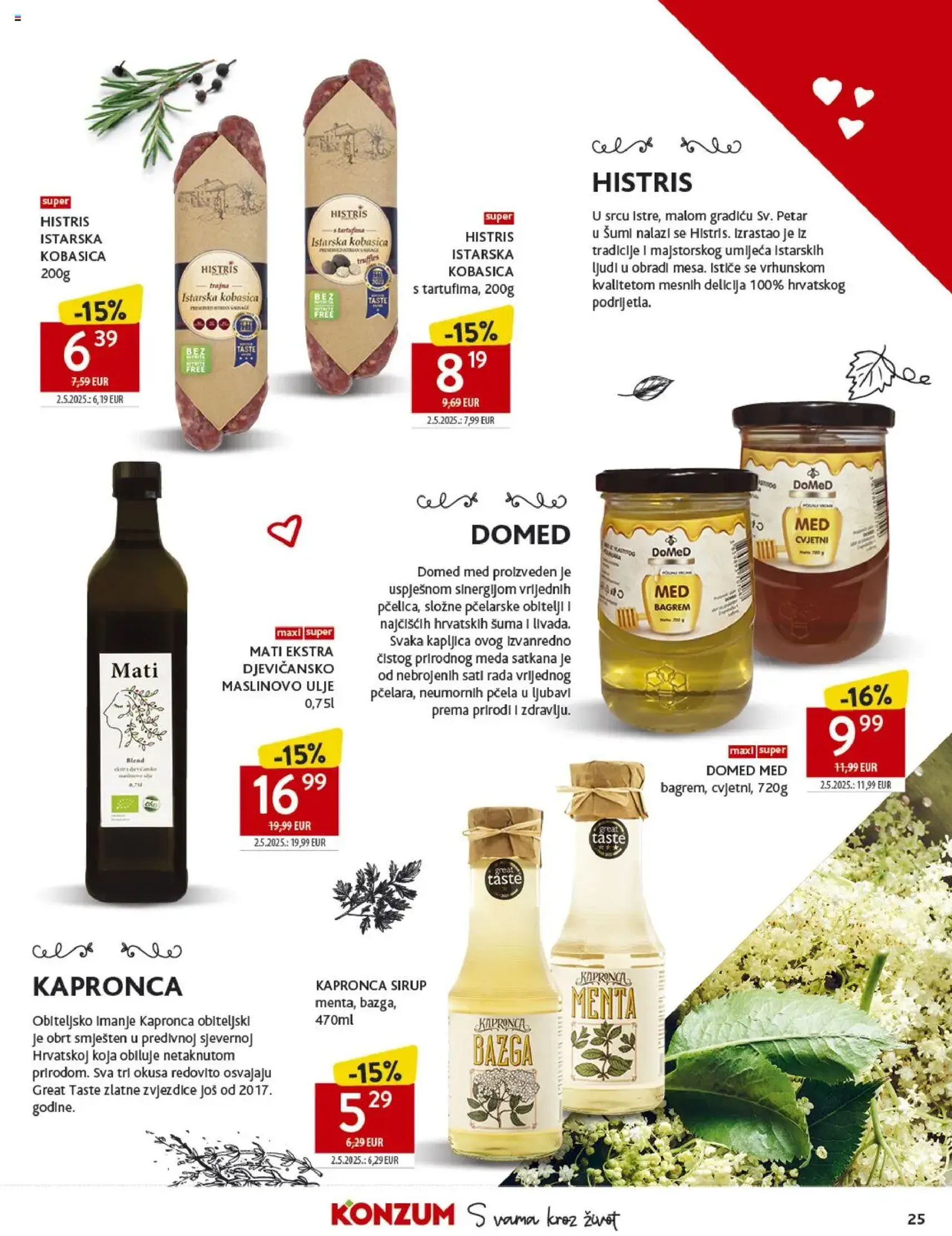 Konzum HR Akciós újság - 2025.09.10. érvényes szórólap 25 oldal 51 oldalból