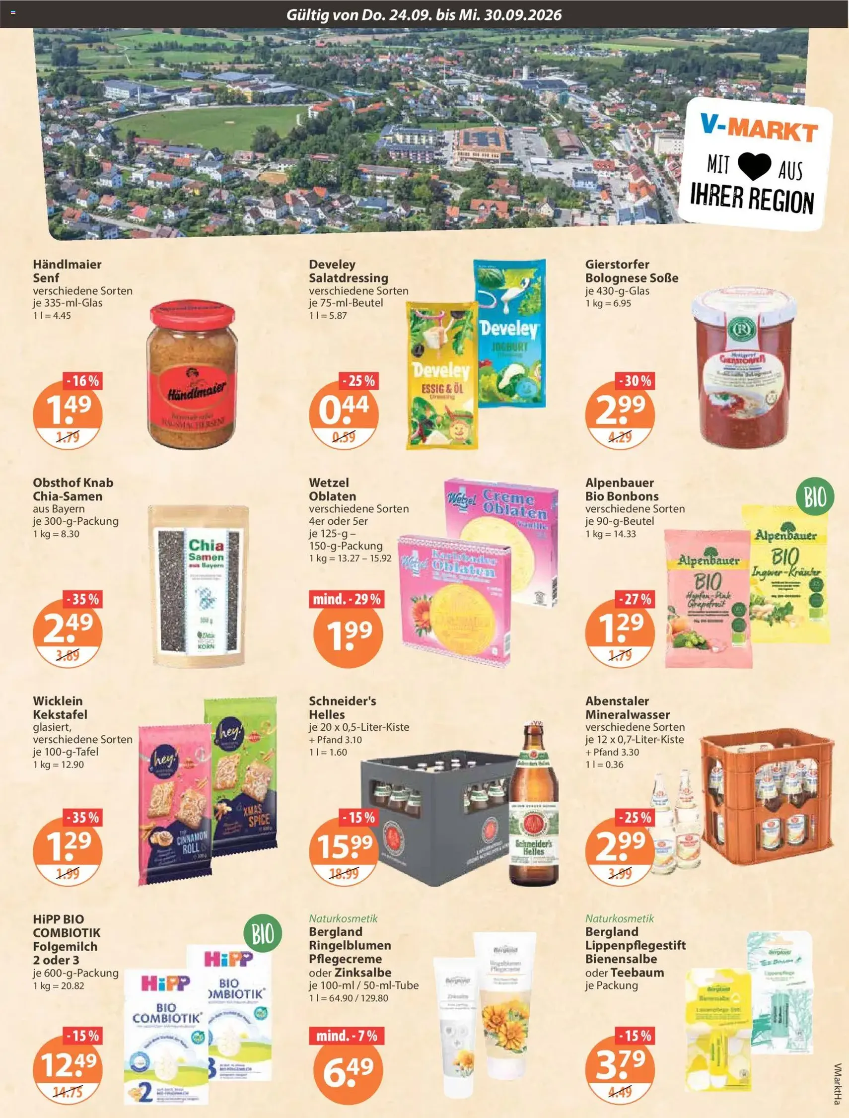 V-Markt Angebote - Gültiger Prospekt ab 24.09.2026, Seite 13 von insgesamt 30