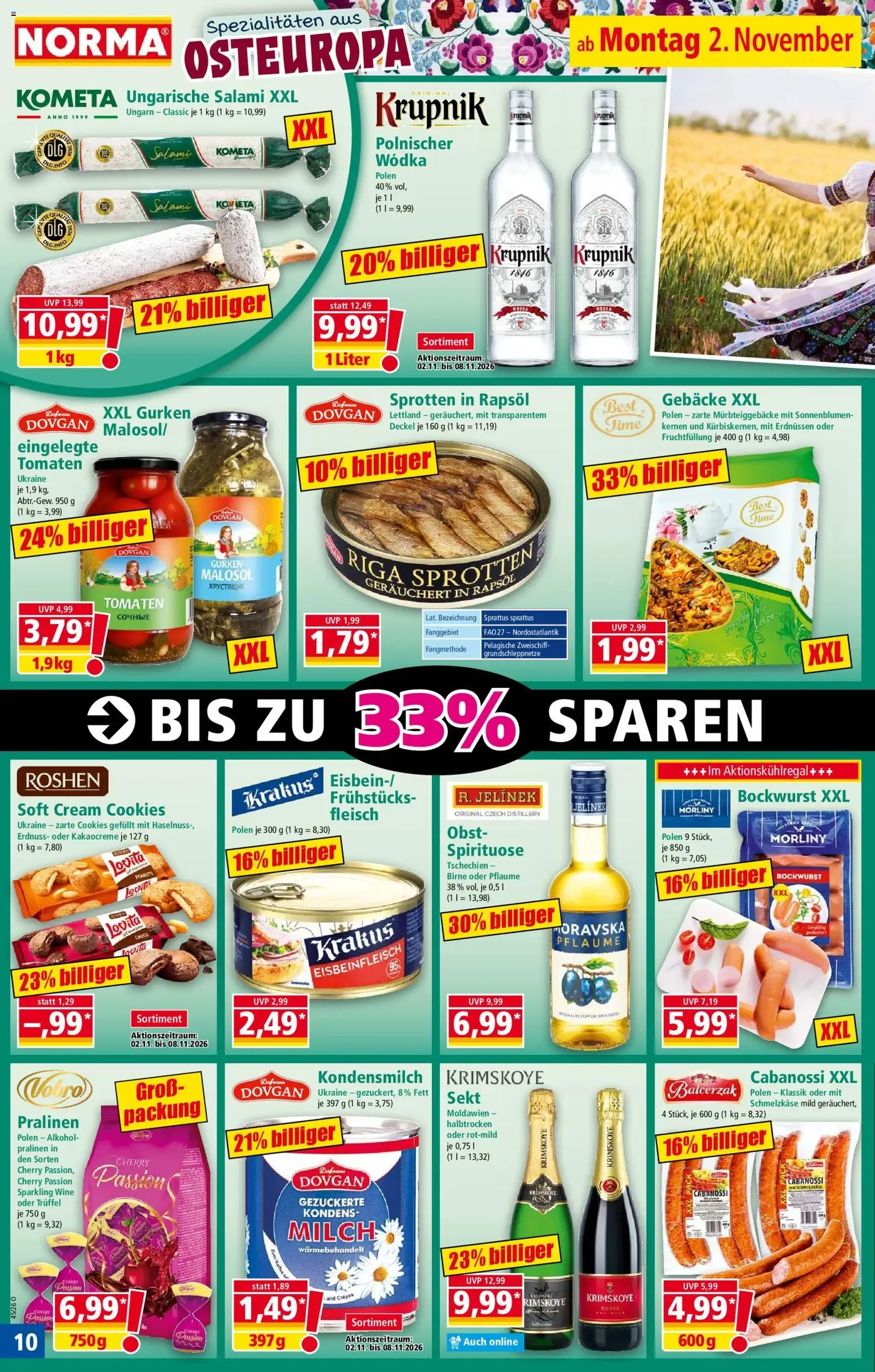Norma Prospekt - Gültiger Prospekt ab 02.11.2026, Seite 10 von insgesamt 29