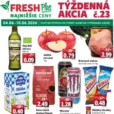 Fresh leták - náhľad letáku platný od 04.06.2026