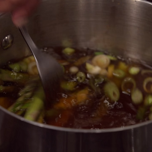 Asparagi e uova alla veneta - procedimento 1