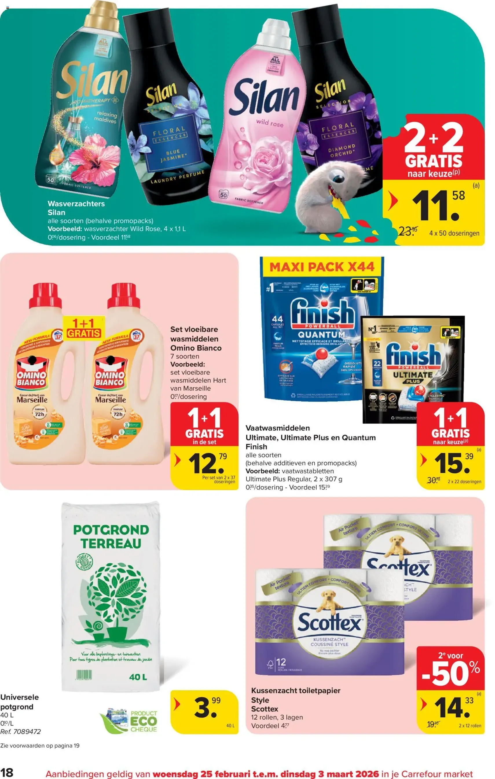 Carrefour market folder week 9 - geldige folder vanaf 25/02/2026 pagina 18 van 20