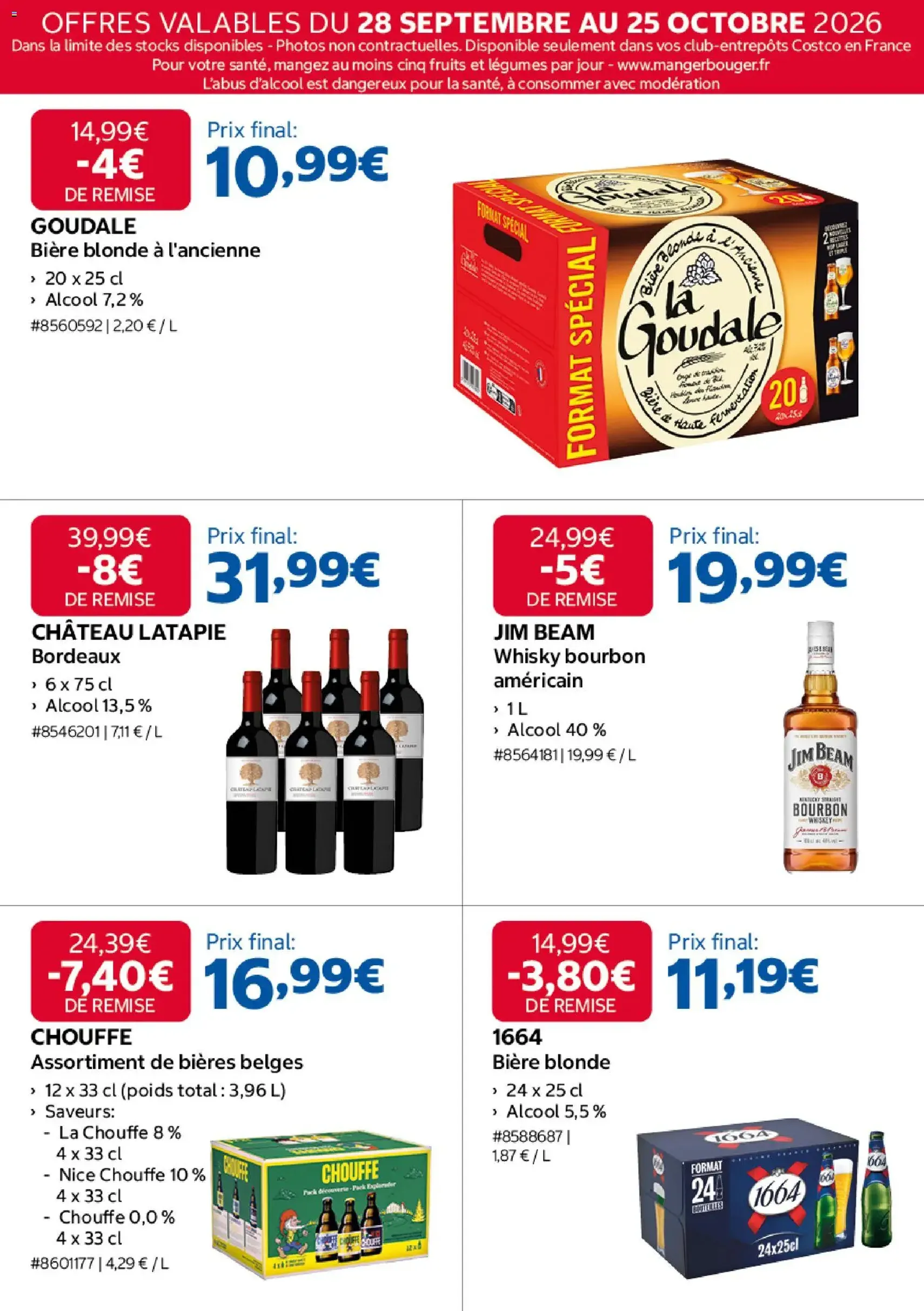 Costco catalogue - brochure valable à partir du 28/09/2026, page 15 sur 20
