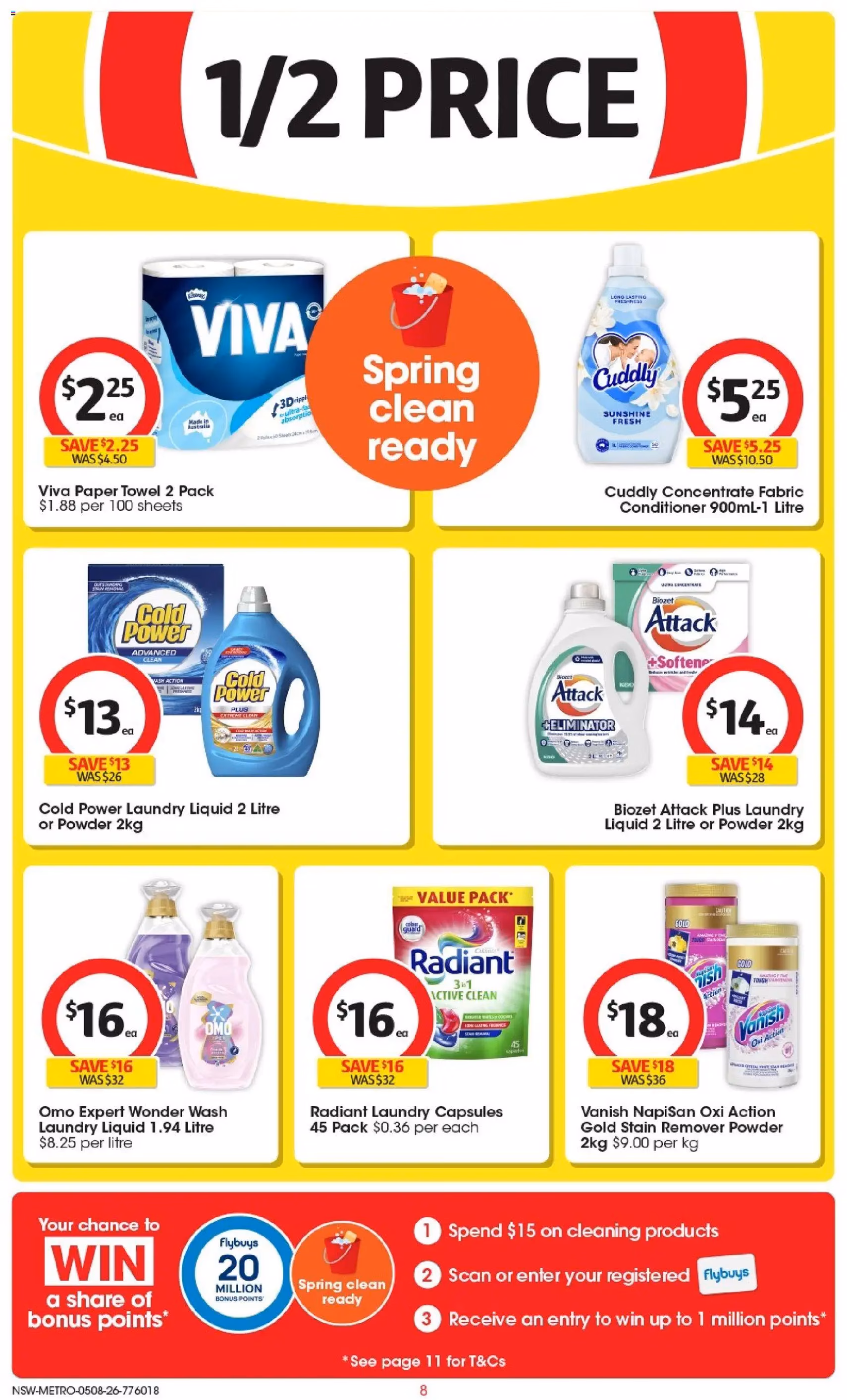 Coles catalogue - valid flyer from 04/08/2026, page 8 of 52