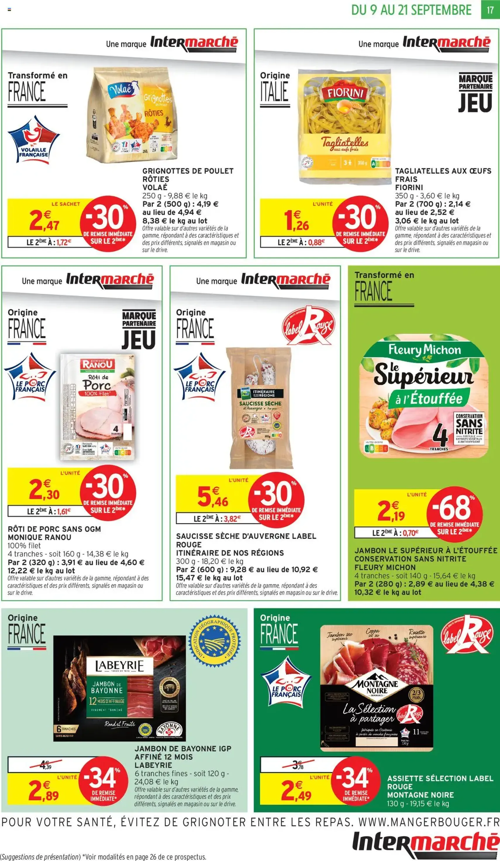 Intermarché - C'est le très gros anniversaire - brochure valable à partir du 09/09/2025, page 17 sur 36 Intermarché - C'est le très gros anniversaire - brochure valable à partir du 09/09/2025, page 17 sur 36